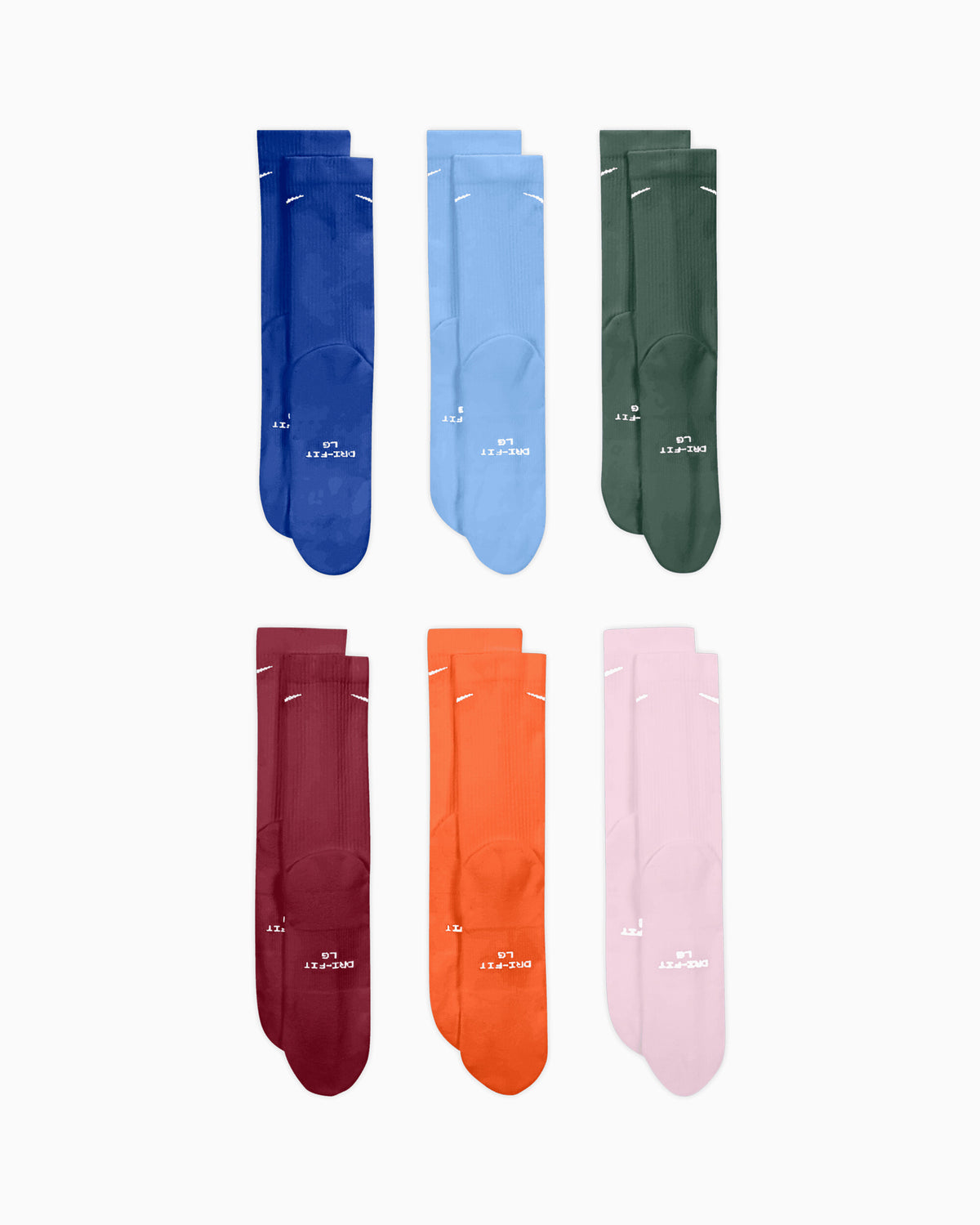 Socks Nike Everyday Elevated Unisex Socks (6 Pack) - HQ8021-915