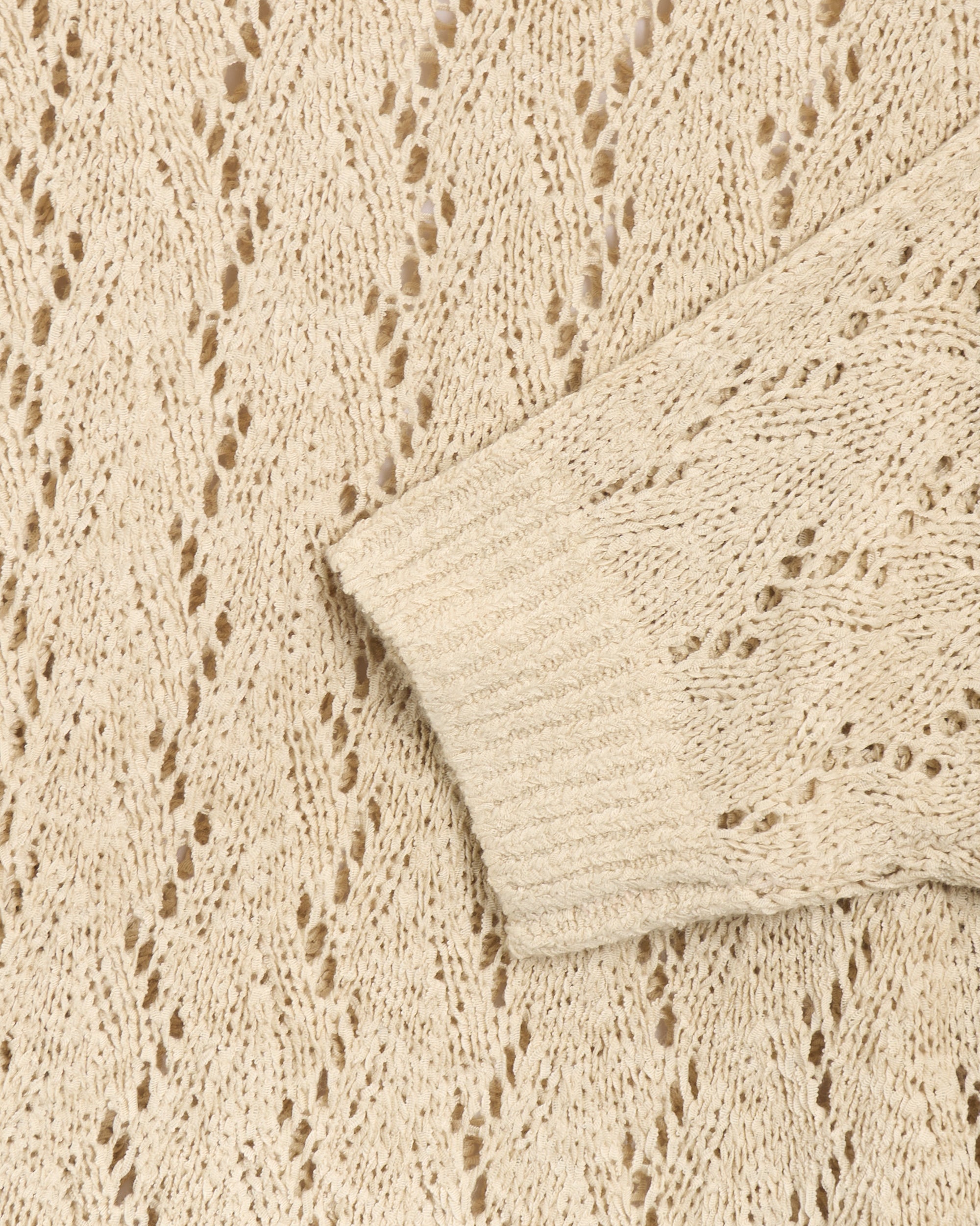 Sweaters OBEY Clothing Shimoda Tape Yarn Men's Sweater Men's Sweater - 151000099-NAT