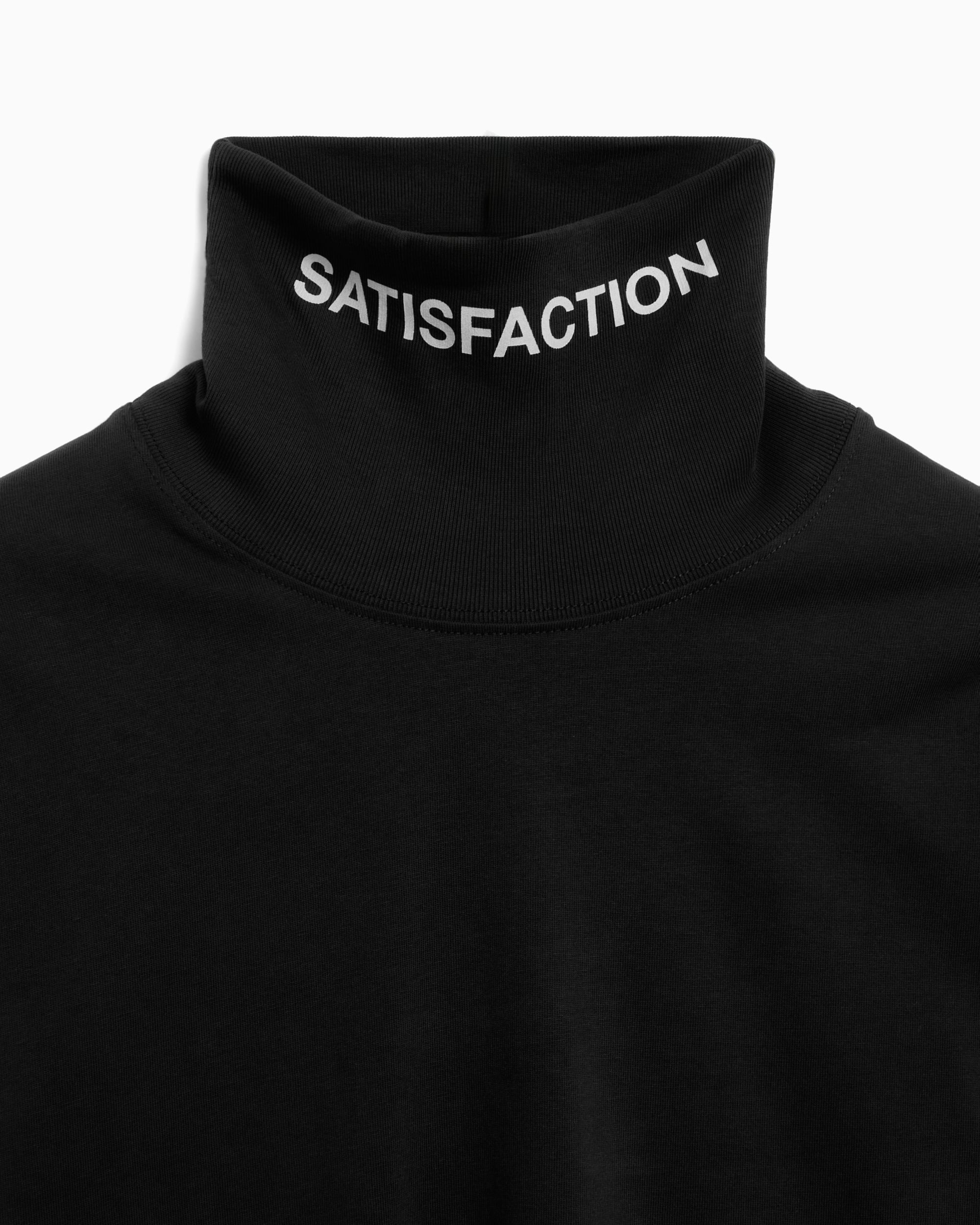 Sweaters Pleasures Satisfaction Men's Turtleneck Sweater Men's Sweater - P24W026-BLACK