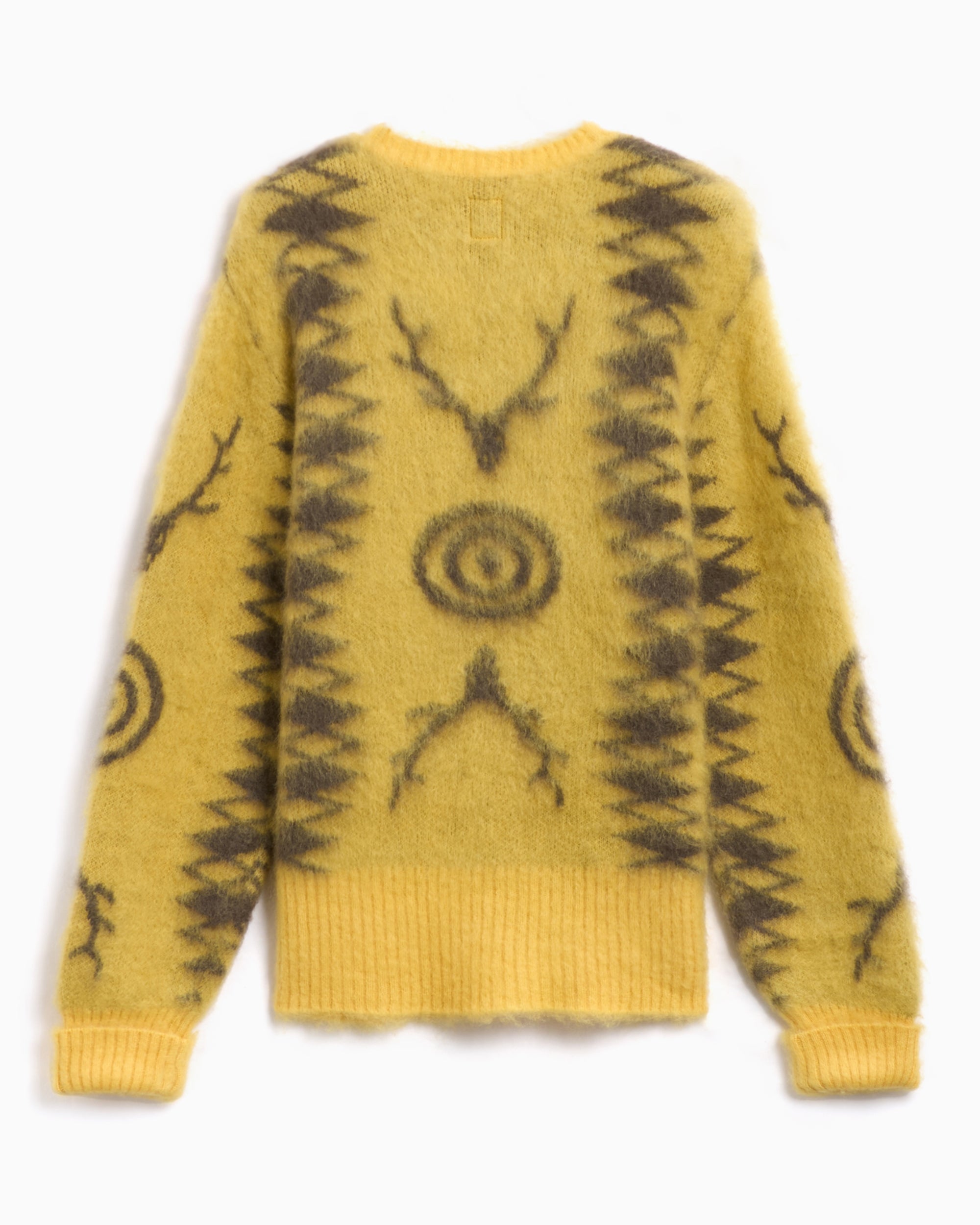 Sweaters South2 West8 Men's Loose Fit Sweater Relaxed Men's Sweater - PU555-A-Beige