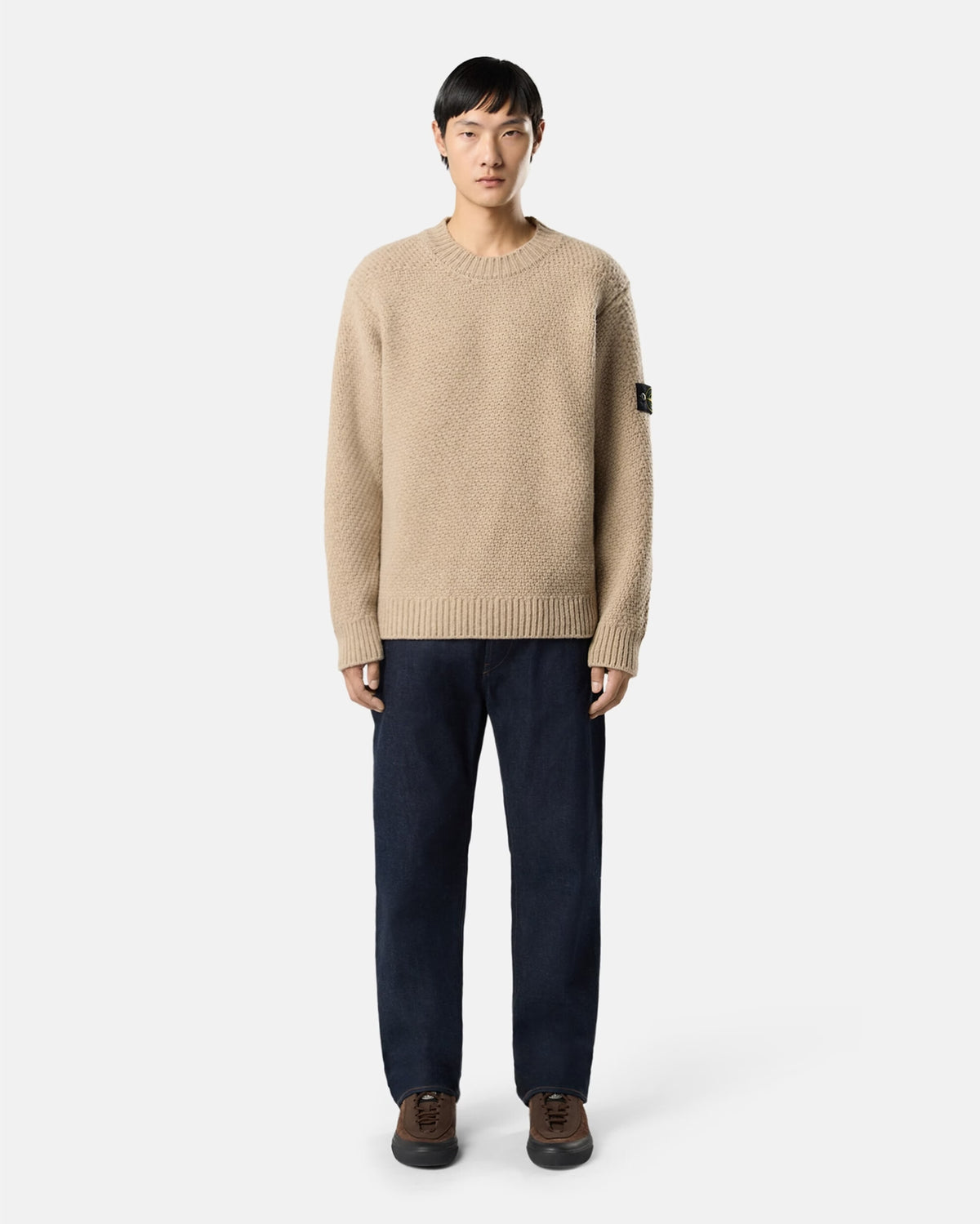 Sweaters Stone Island Relaxed Men's Sweater - L2S155100055-V0M94