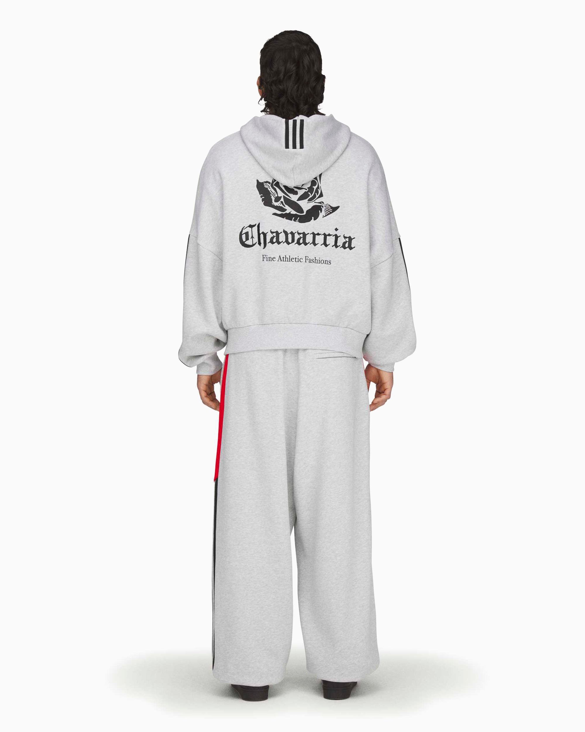 Sweatshirts adidas Originals x Willy Chavarria Logo Relaxed Men's Zip-Up Sweatshirt - KV2250