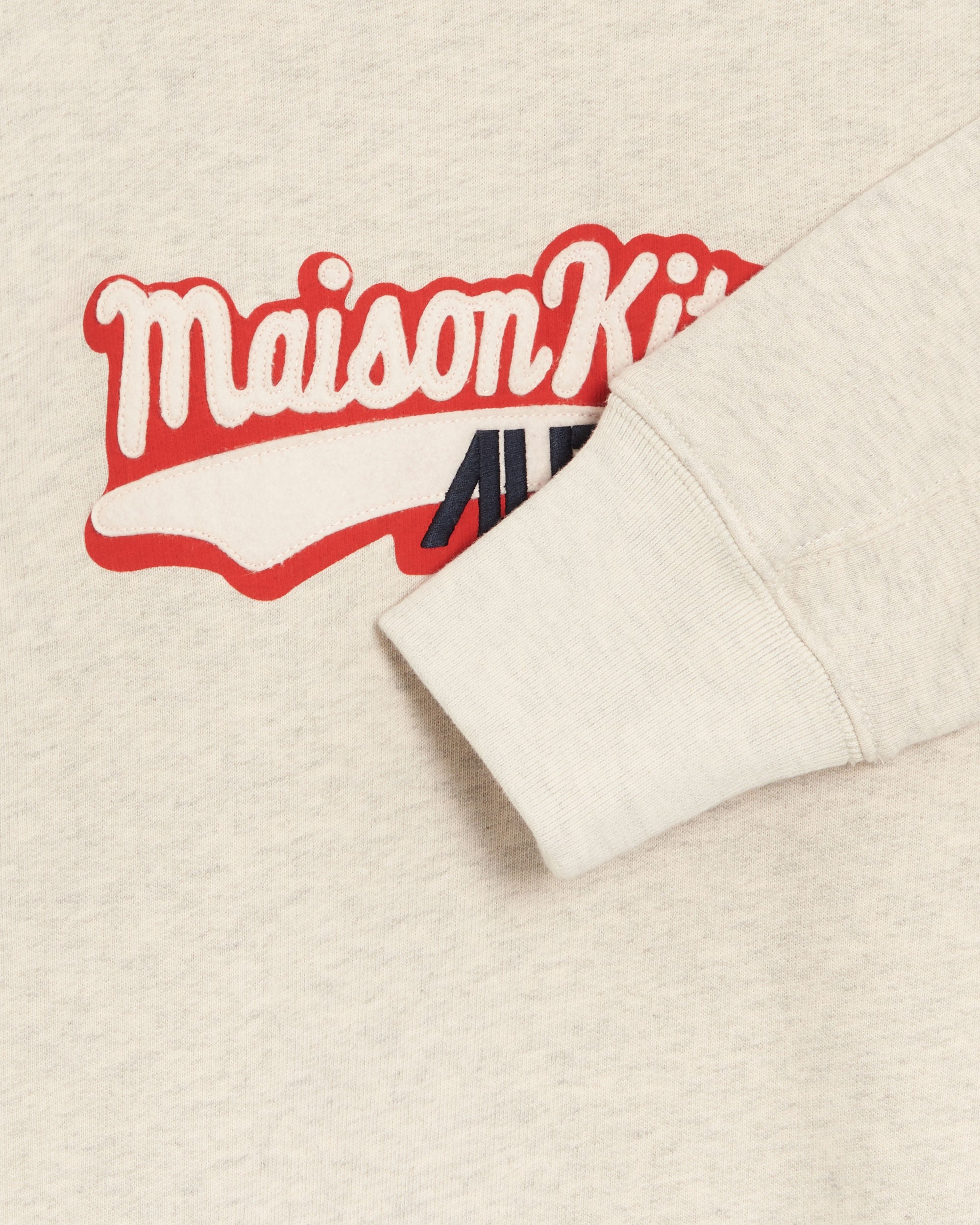 Sweatshirts Autry x Maison Kitsuné Varsity Logo Men's Sweatshirt - SWPXMK1M