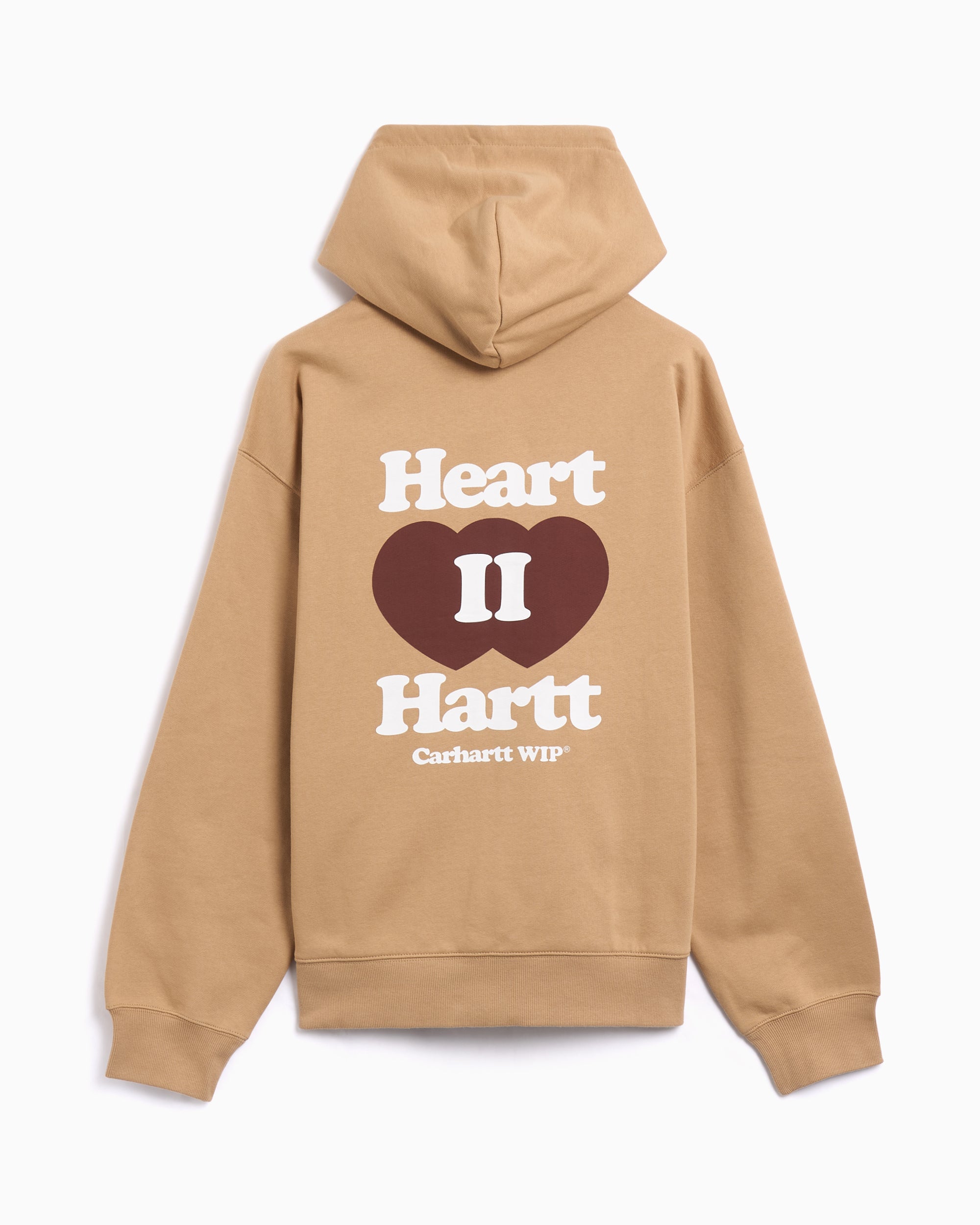 Sweatshirts Carhartt WIP Heart II Hartt Relaxed Men's Zip-Up Sweatshirt - I035176-07EXX