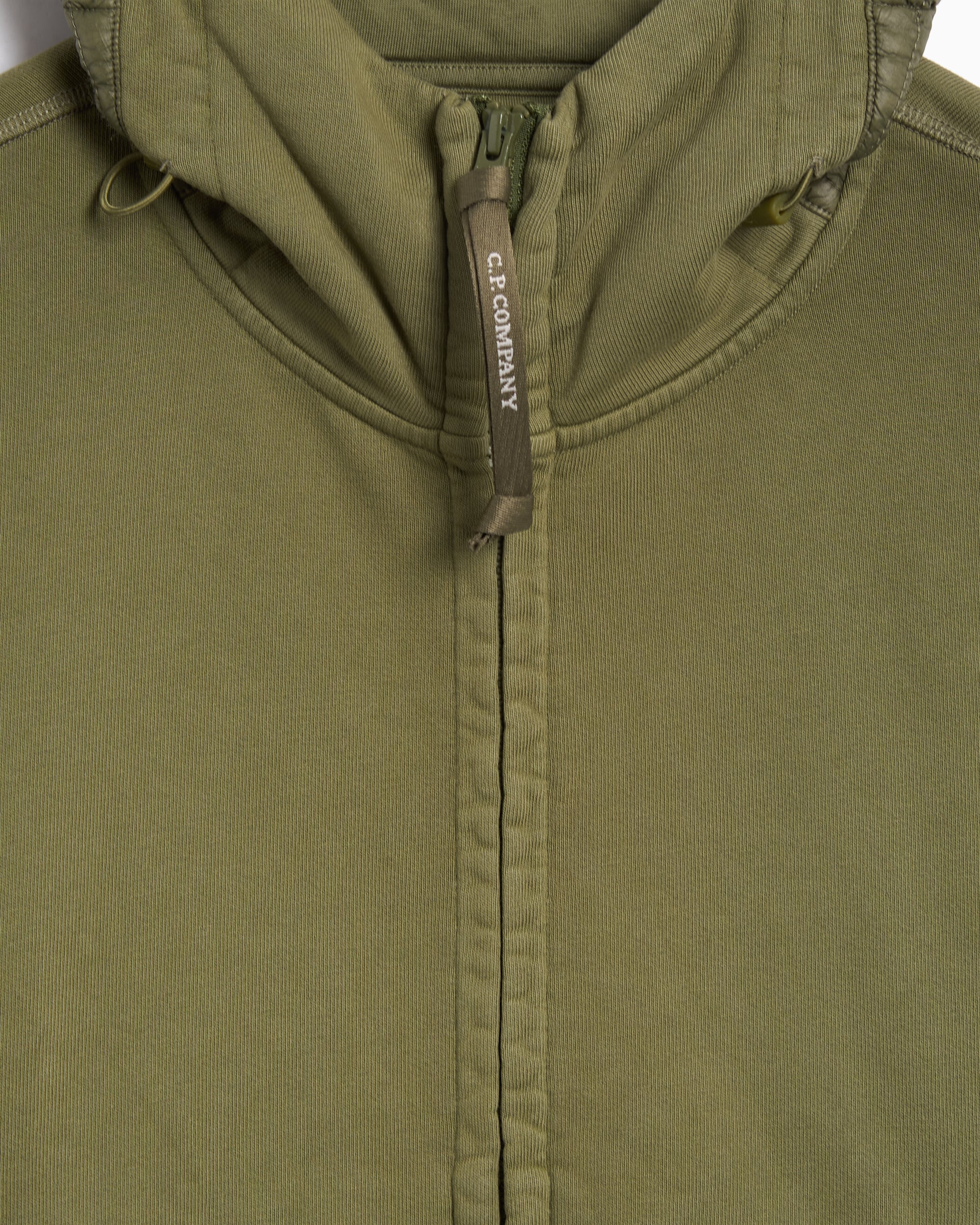 Sweatshirts CP Company Diagonal Raised Fleece Men's Zip-Up Sweatshirt - 19CMSS054A005835M-652