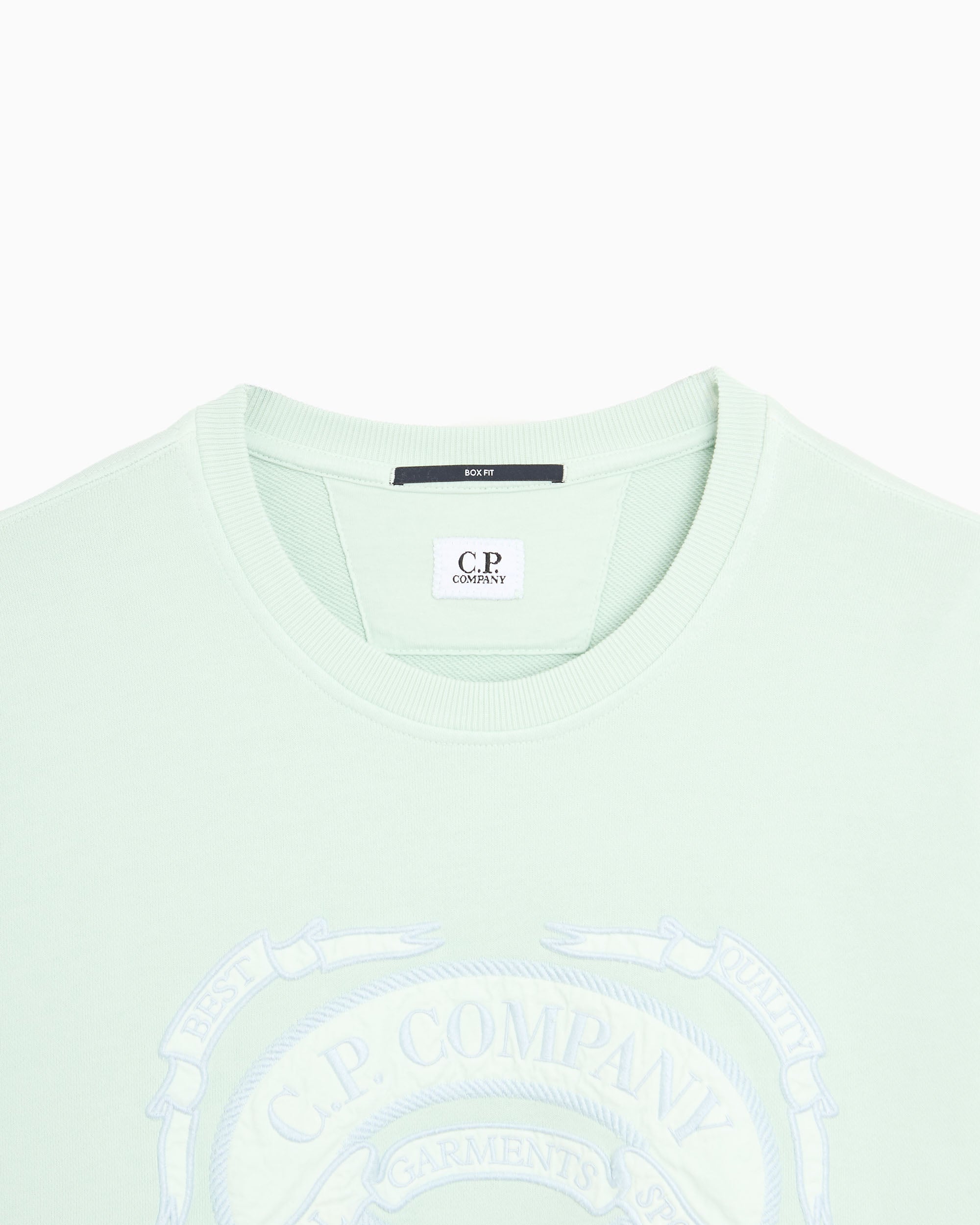 Sweatshirts CP Company Embroidered Boxy Men's Sweatshirt - 20CMSS217A006090O-804