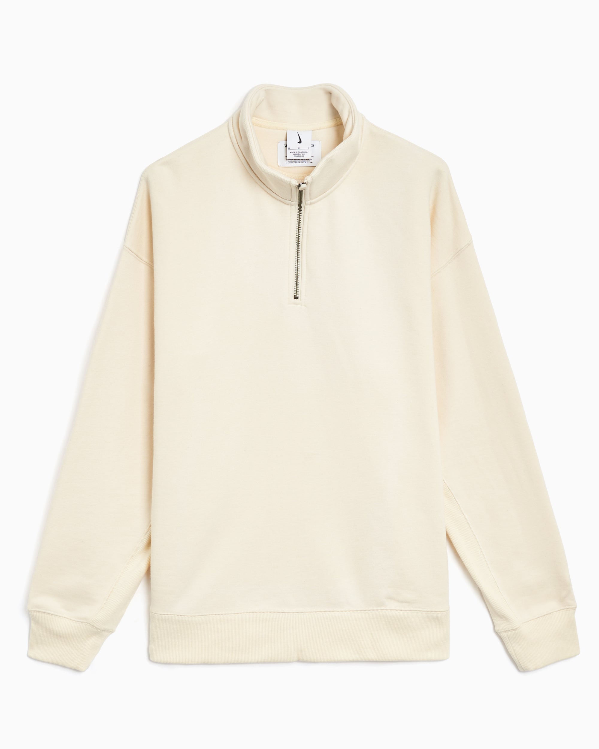 Nike Unisex Wool Classics Quarter Zip Sweatshirt Sweatshirt met halve
