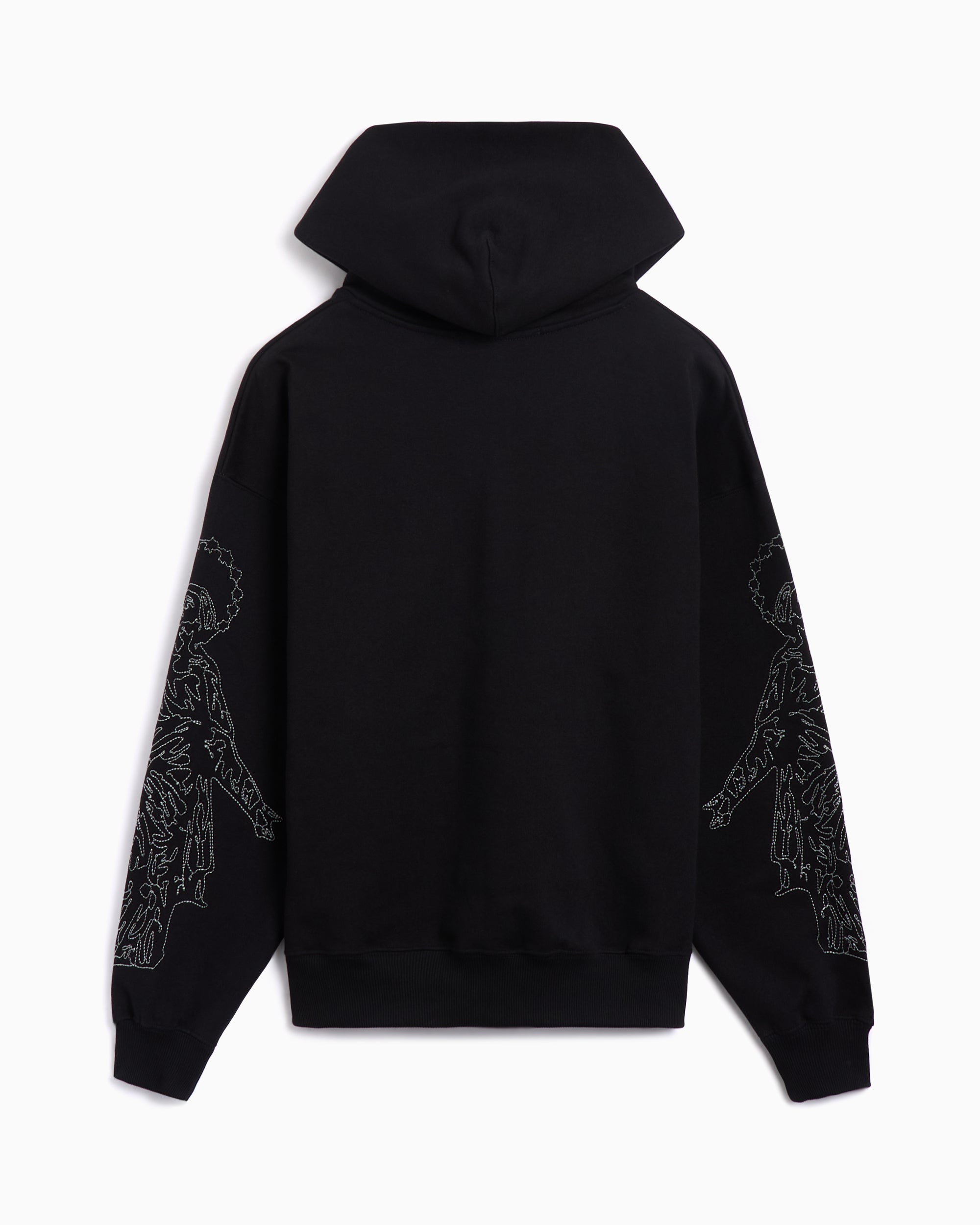 Sweatshirts Pleasures Andrea Men's Hoodie Men's Hoodie - P24IU005-BLACK