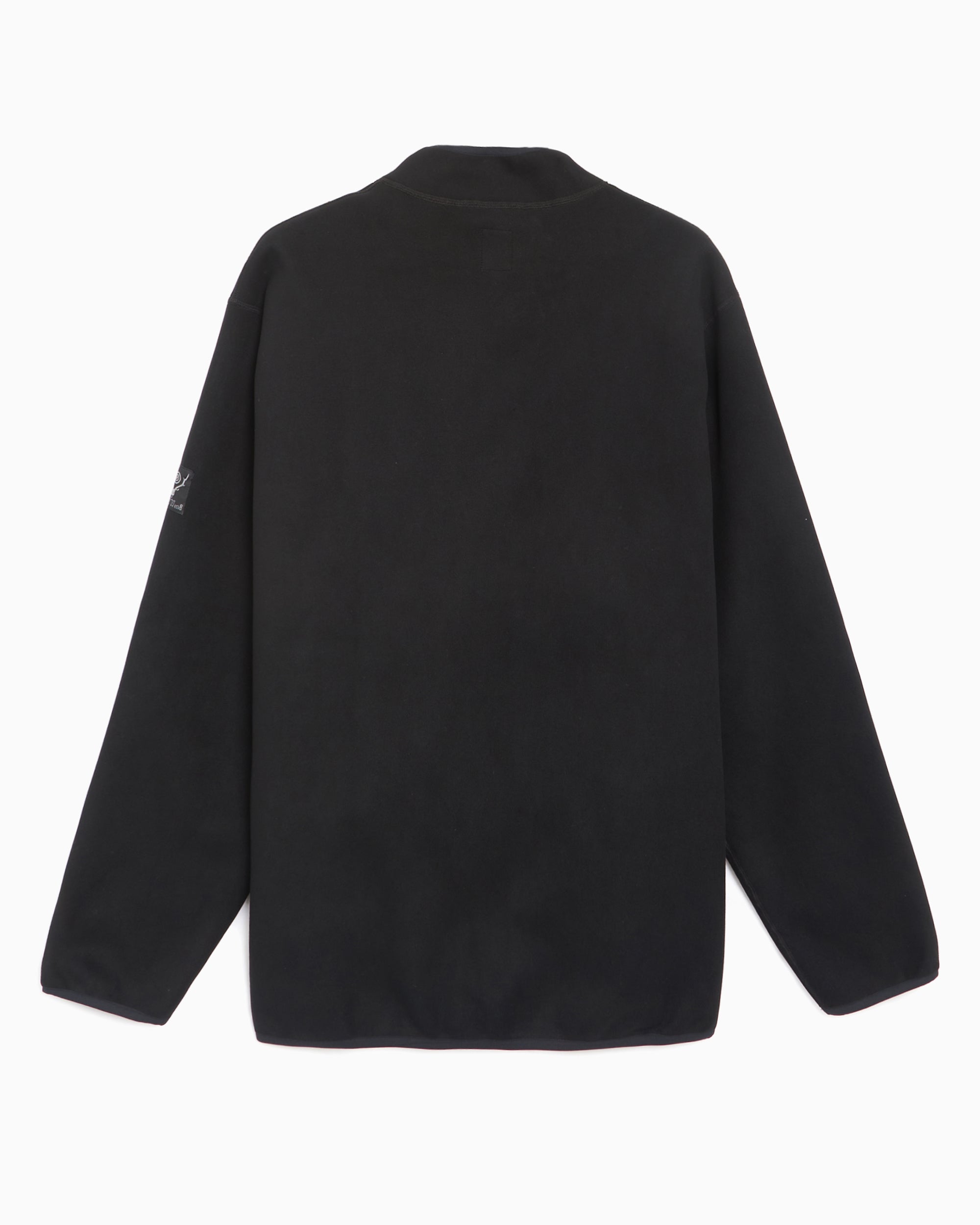 Sweatshirts South2 West8 Men's Paddling Fleece Sweatshirt Men's Half Zip Sweatshirt - PU490-B-Black