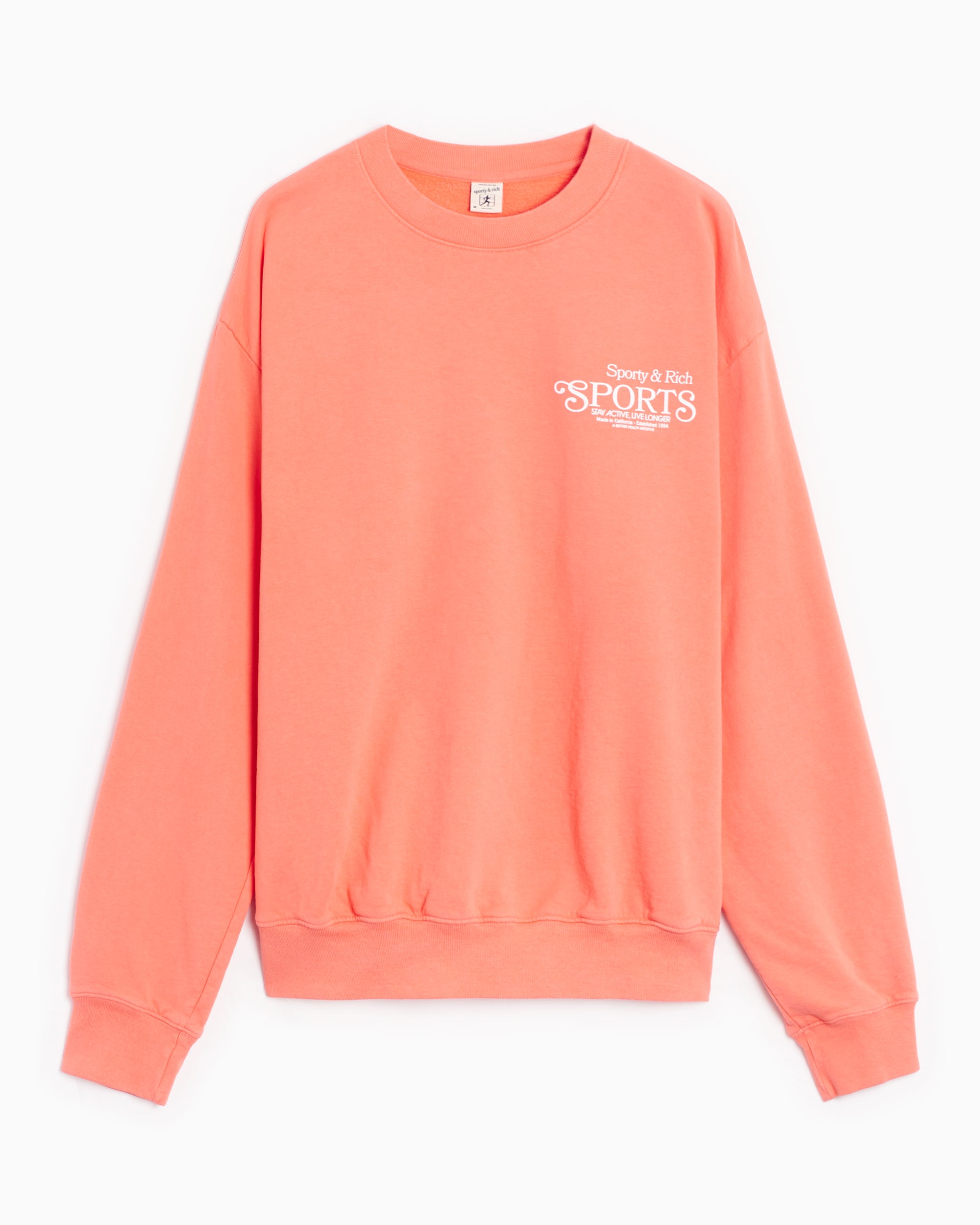 Sweatshirts Sporty & Rich Bardot Sports Unisex Sweatshirt Unisex Sweatshirt - CR851ST