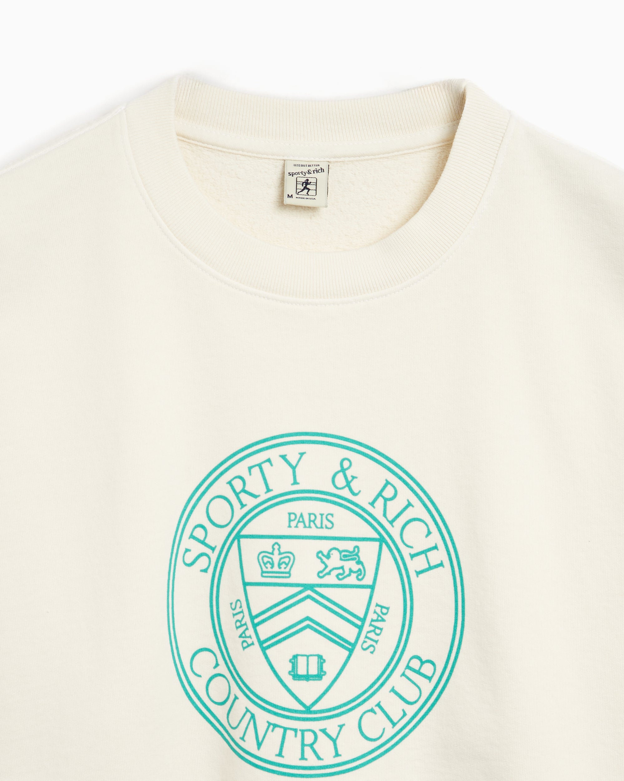 Sweatshirts Sporty & Rich Connecticut Crest Unisex Sweatshirt Unisex Sweatshirt - WS067S416CC