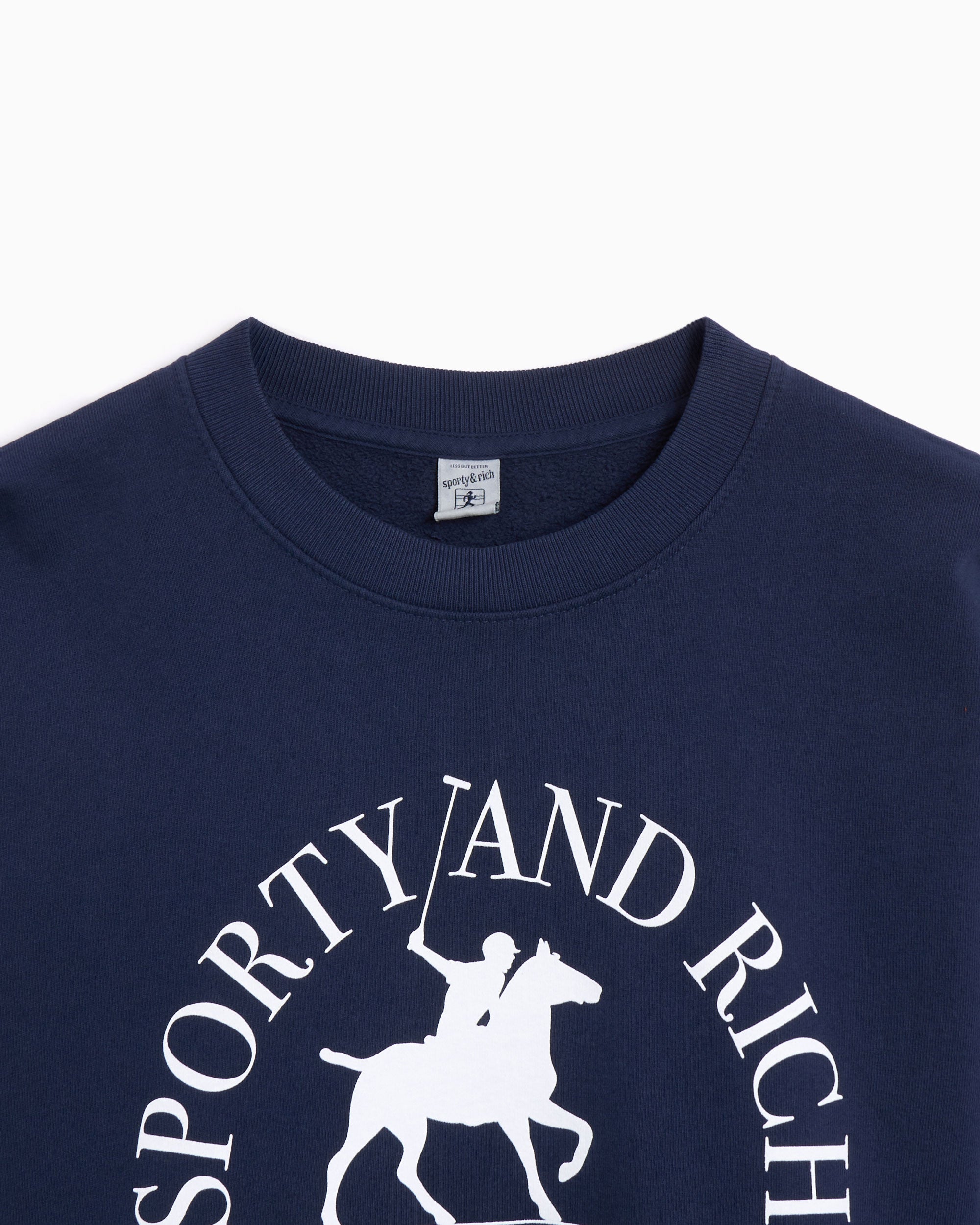 Sweatshirts Sporty & Rich Women's Ringer T-Shirt Men's Sweatshirt - ST071612252BL106