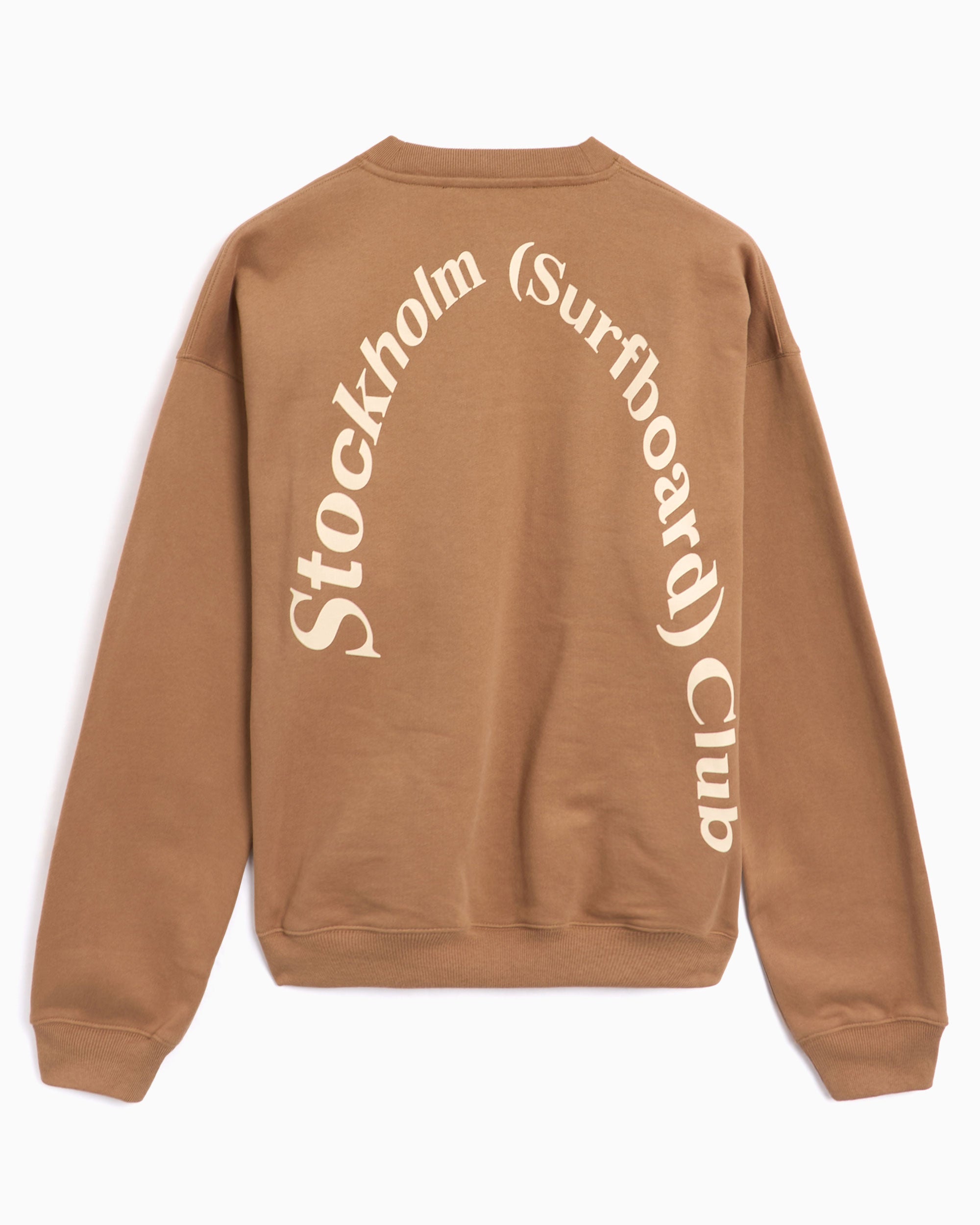 Sweatshirts Stockholm (Surfboard) Club Regular Men's Sweatshirt Relaxed Men's Sweatshirt - U1000151-Brown