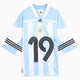 adidas Originals Bringback Remixed "Argentina" Relaxed met logo met halve mouw Jersey T-Shirt voor heren