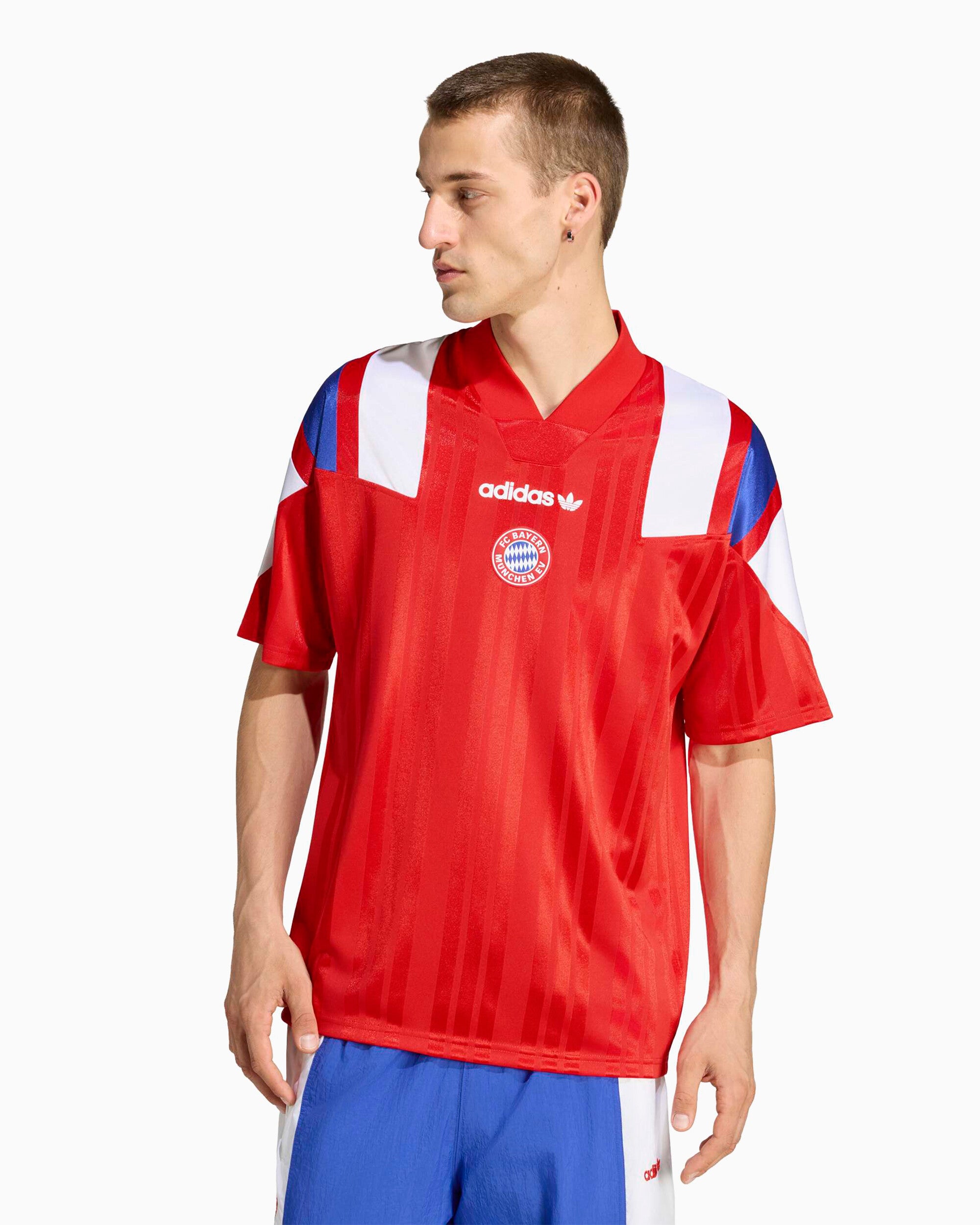 T-Shirts adidas Originals FC Bayern München EQT Relaxed Men's Jersey T-Shirt - KG2295