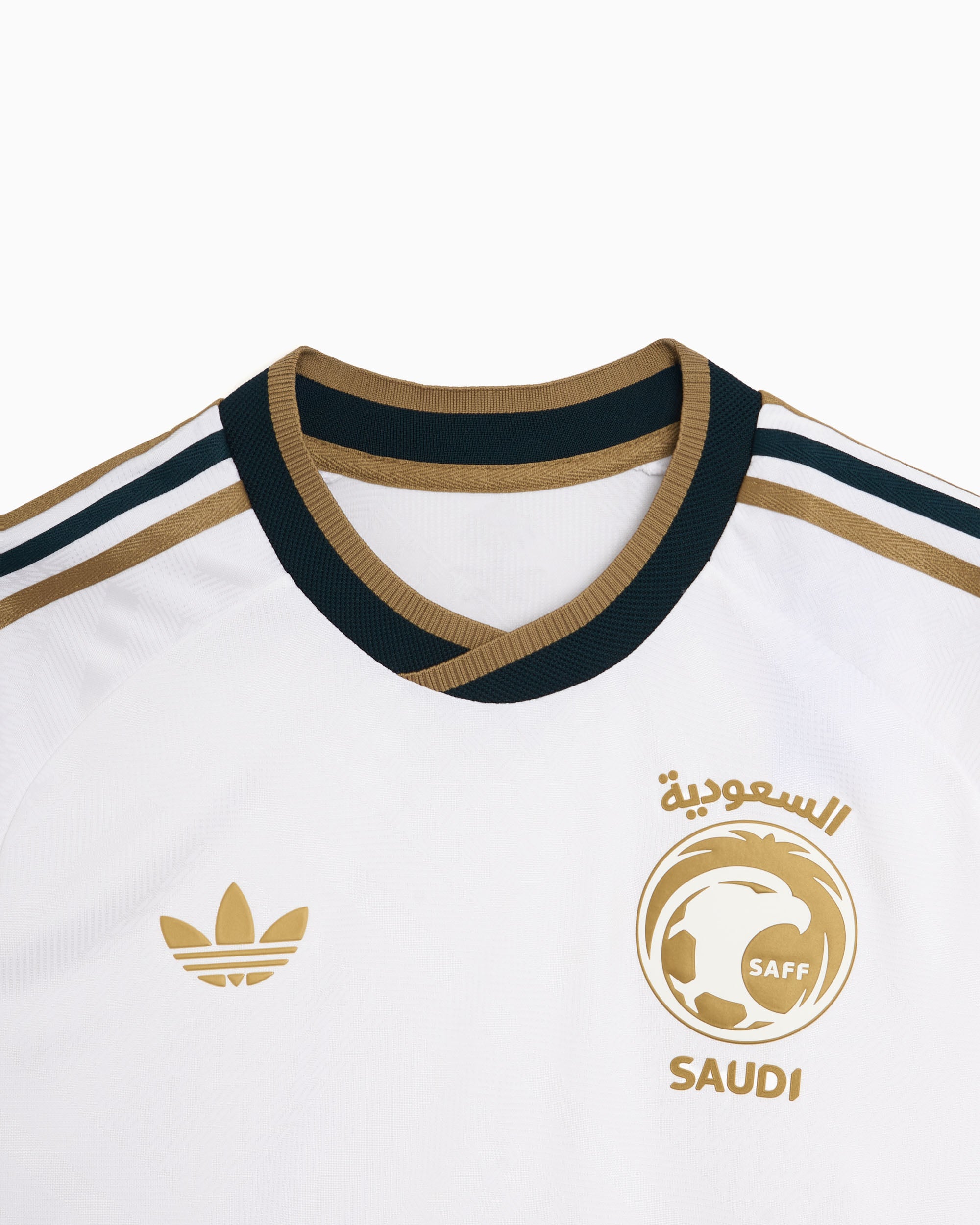 T-Shirts adidas Originals Saudi Arabia Football Visitor 2026 Men's Jersey T-Shirt - JL6949