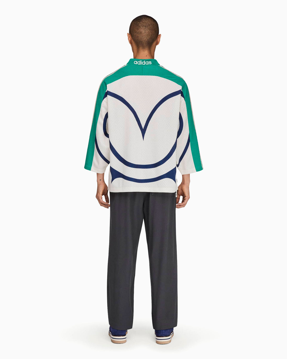 T-Shirts adidas Originals x CLOT Hockey Graphic Half-Sleeved Relaxed Unisex Jersey T-Shirt - KG4280