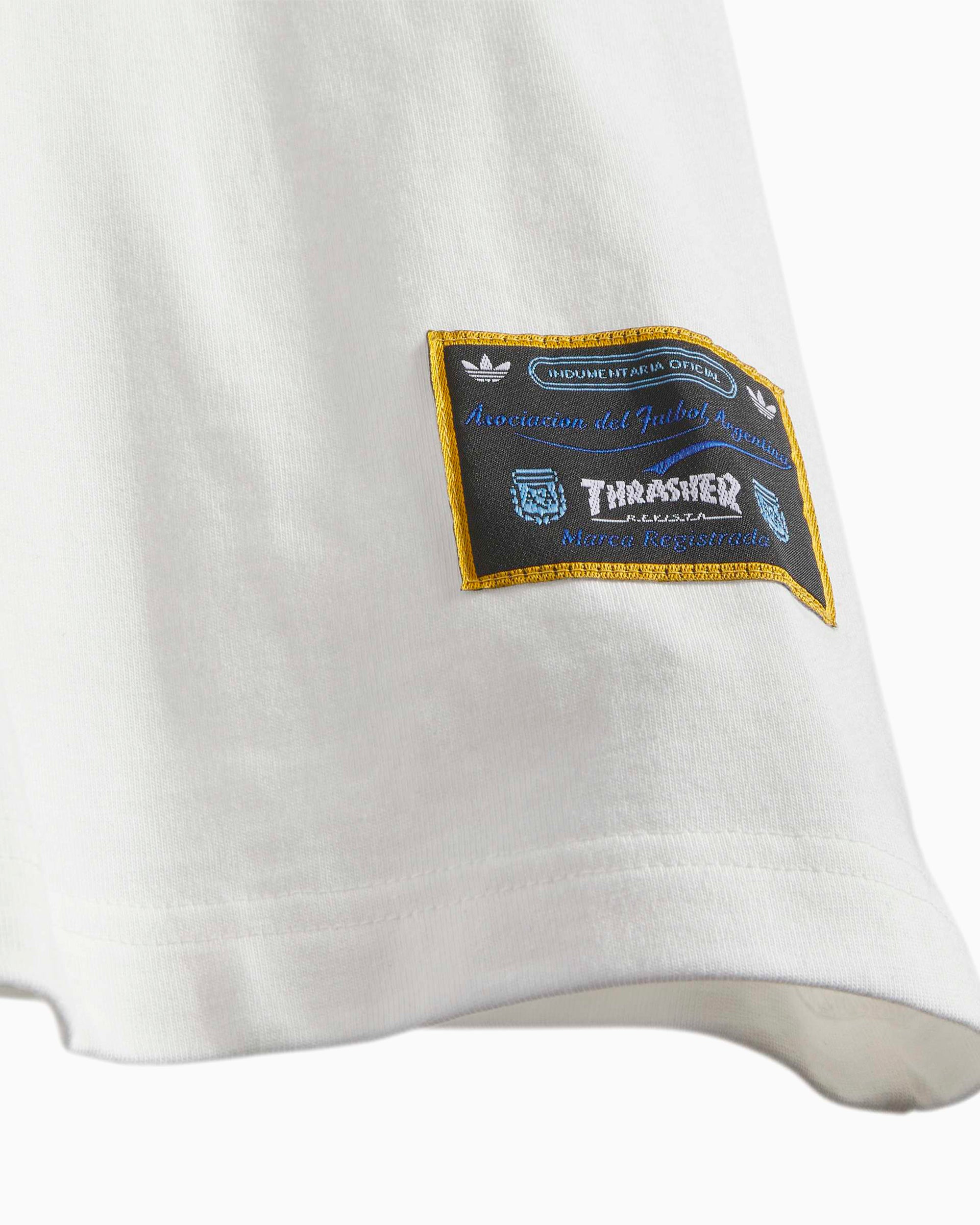 T-Shirts adidas Originals x Thrasher x AFA Argentina Relaxed Men's T-Shirt - KX4544