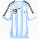 adidas Performance Argentina 2006 Messi Jersey T-Shirt voor heren