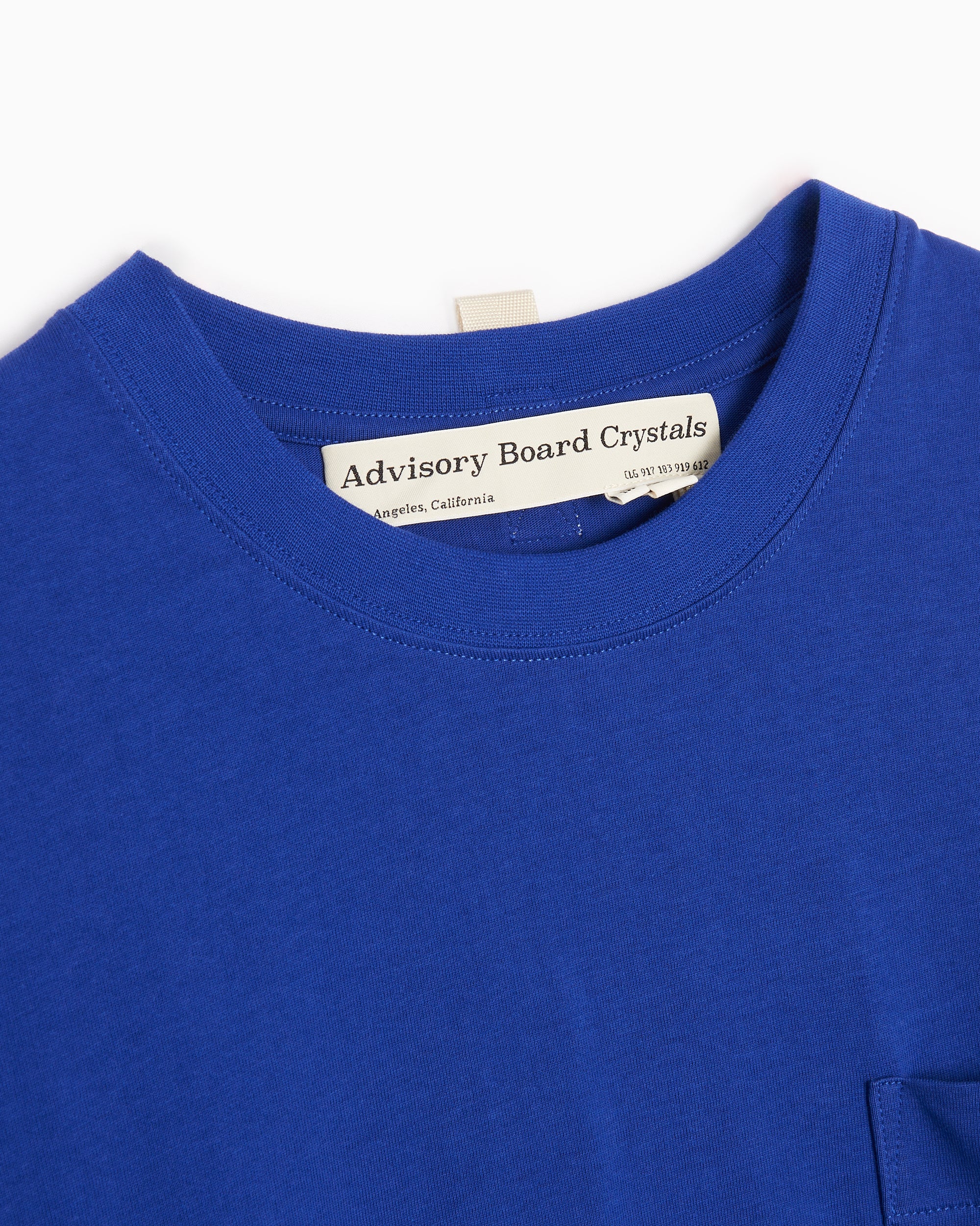 T-Shirts Advisory Board Crystals Abc. 123 Pocket Men's T-Shirt Men's T-Shirt - ABC123FW23SSPT-Blue