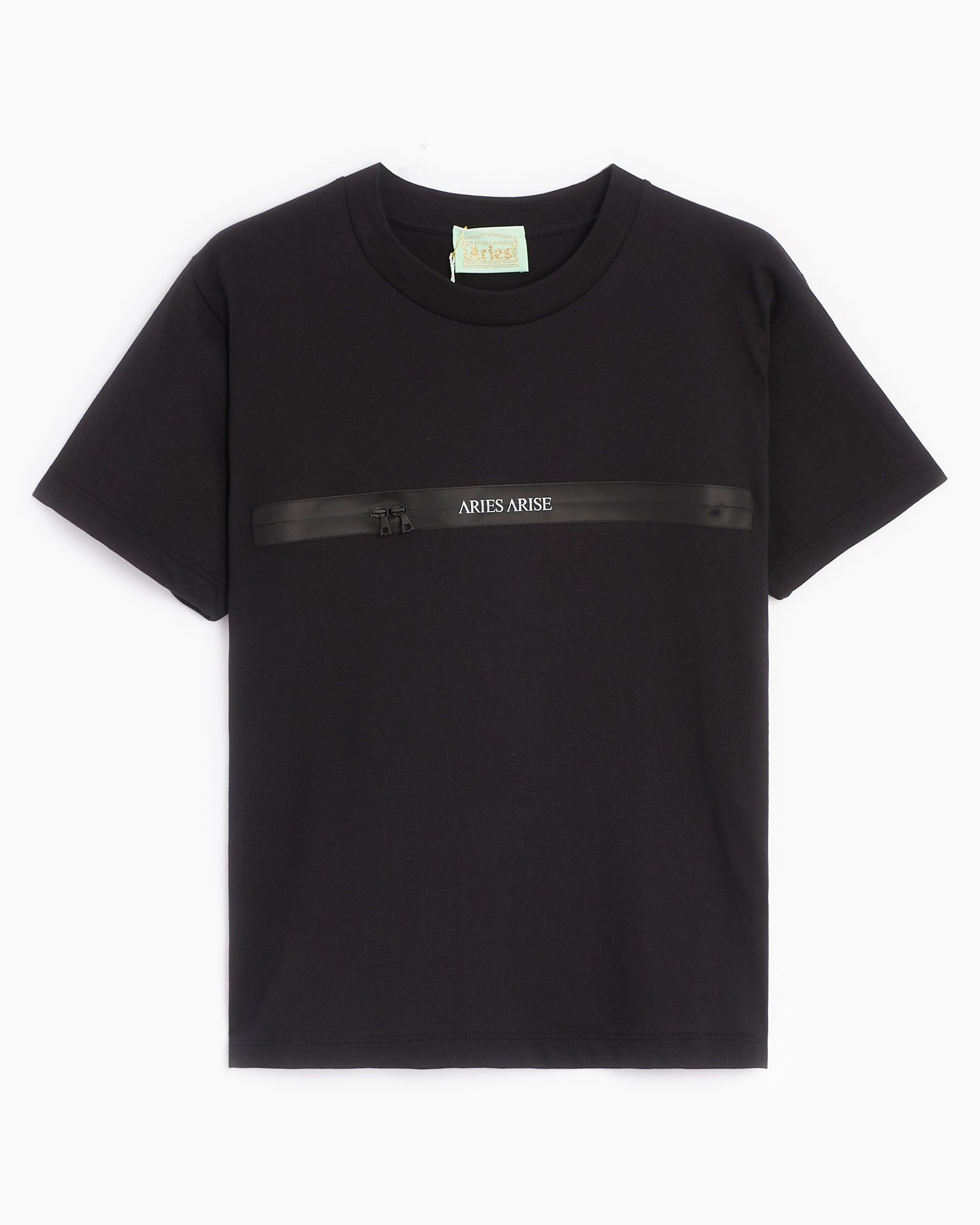 T-Shirts Aries Shrunken Zip Women's T-Shirt Women's T-Shirt - SSAR40330-BLK