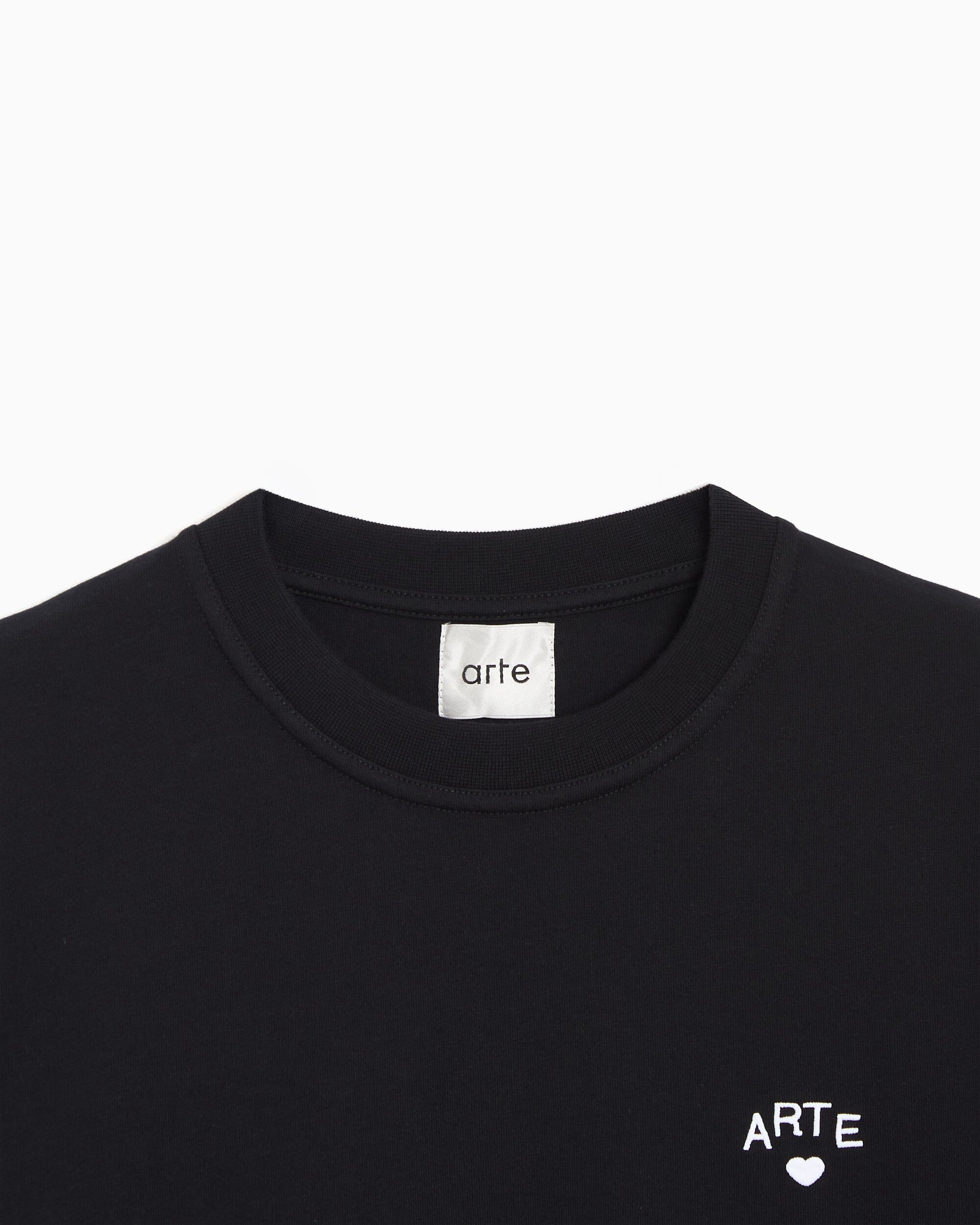 T-Shirts Arte Antwerp Cor Logo Men's T-Shirt - AW26-116T-Black