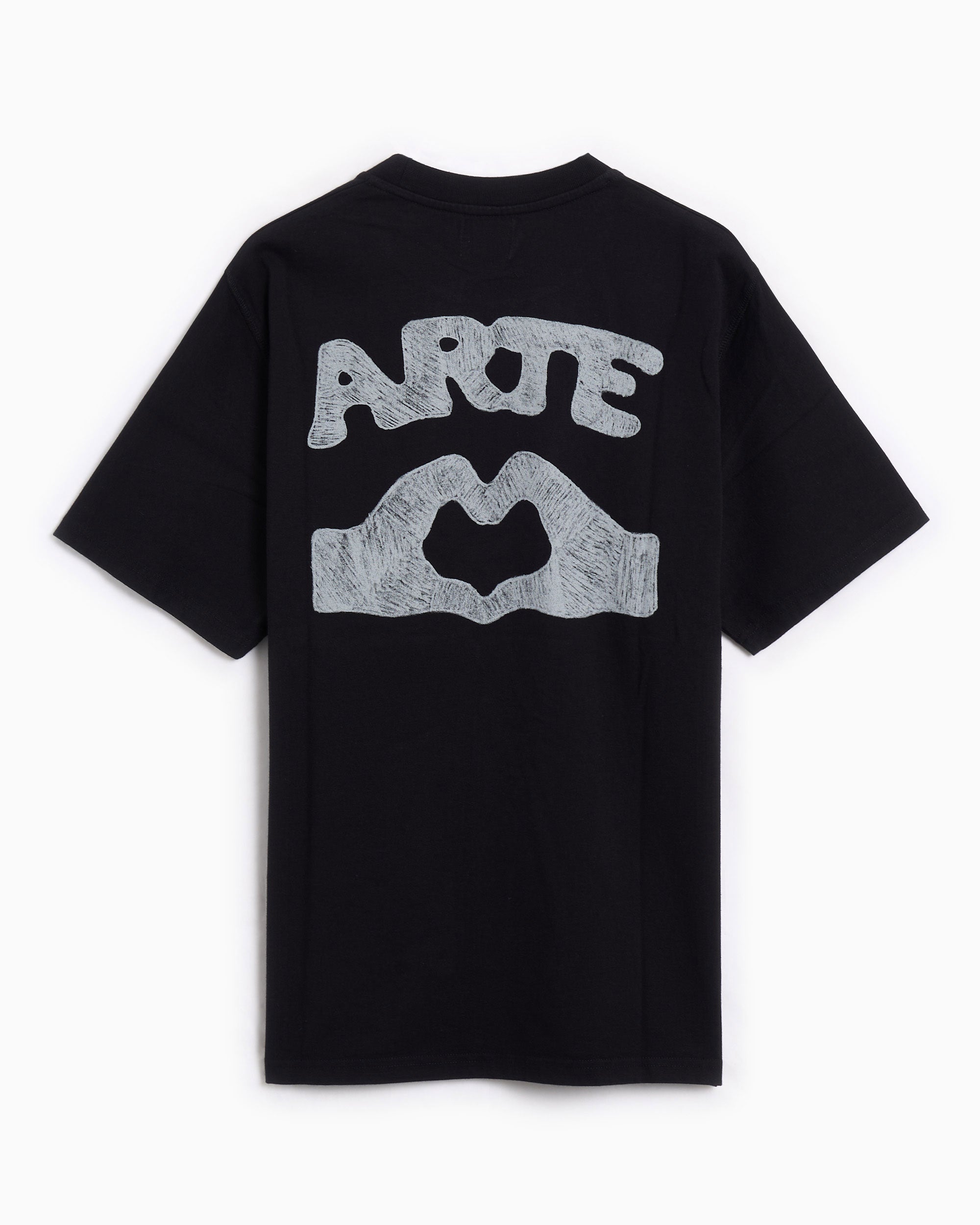 T-Shirts Arte Antwerp Diels Stitch Graphic Men's T-Shirt - AW25-094T-Black
