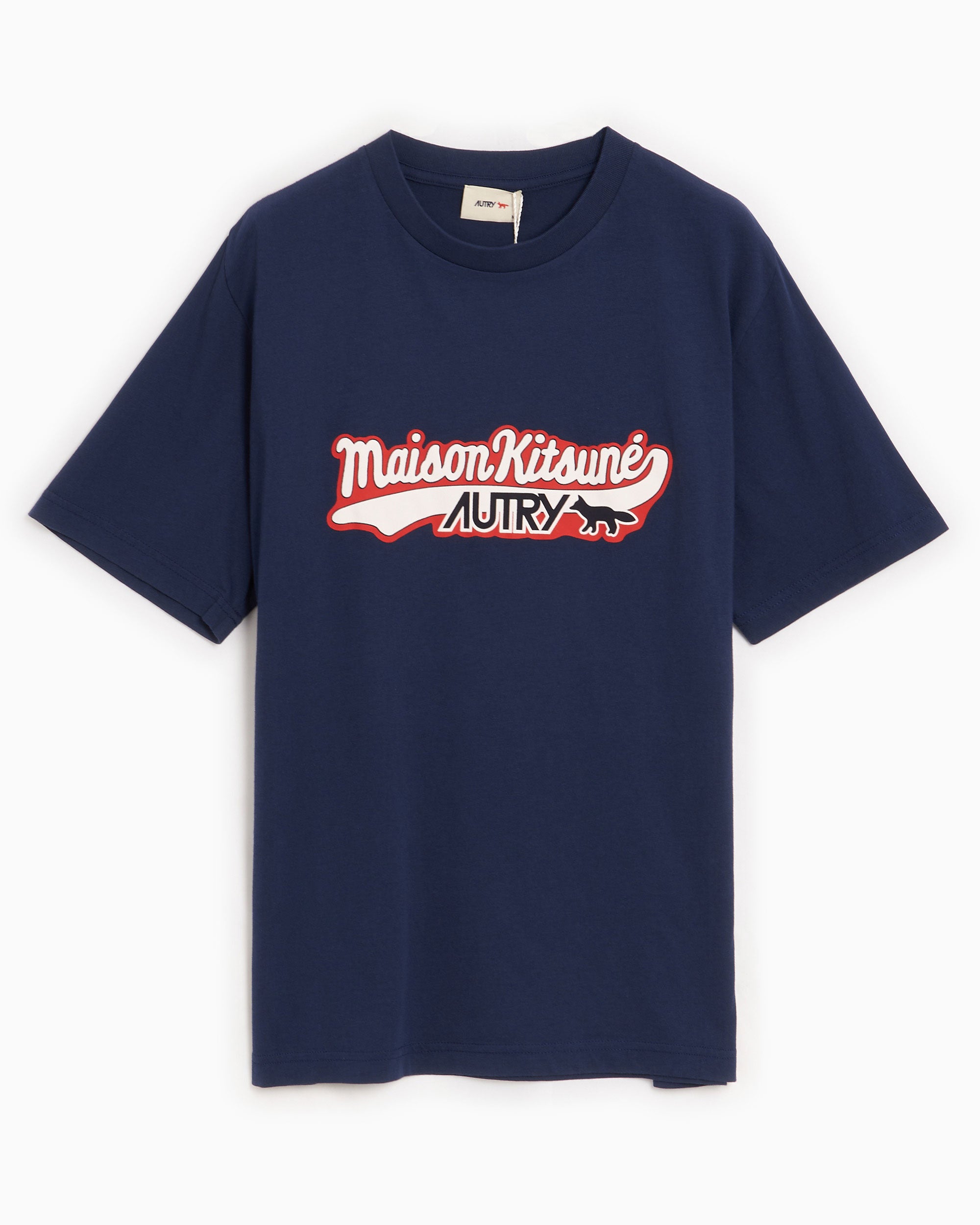 T-Shirts Autry x Maison Kitsuné Varsity Logo Men's T-Shirt - TSPXMK2B
