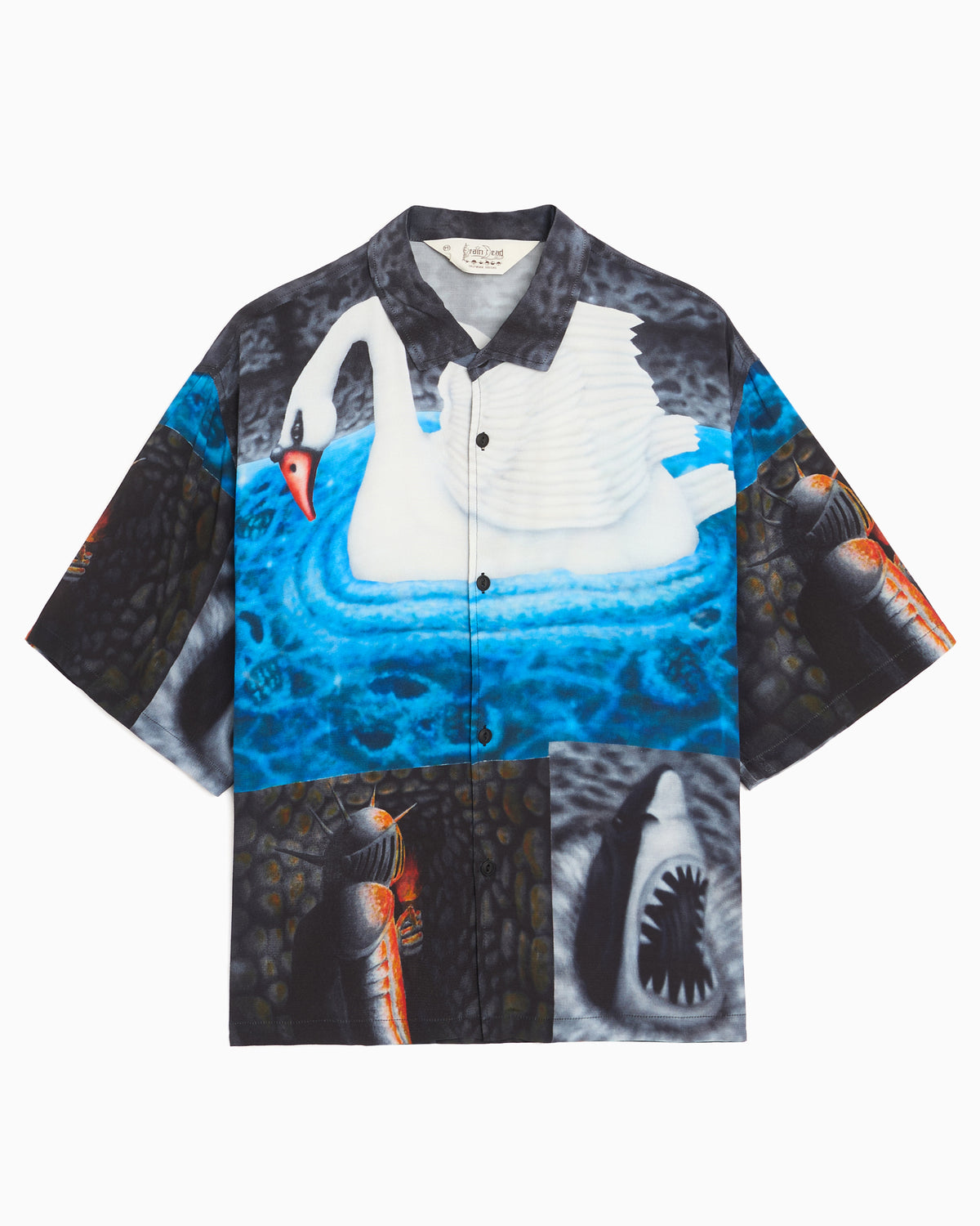 Brain Dead Copia Relaxed met grafisch Jersey T-Shirt voor heren