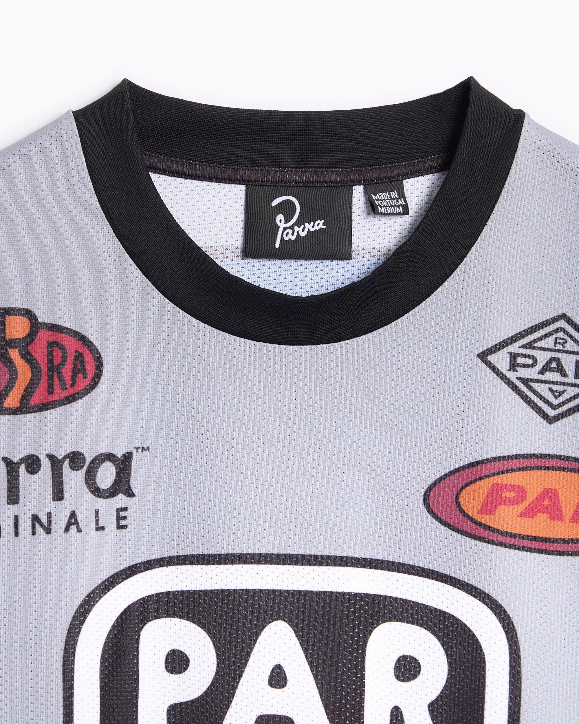 T-Shirts by Parra Dirt Long-Sleeved Relaxed Men's T-Shirt - 54135-GREY