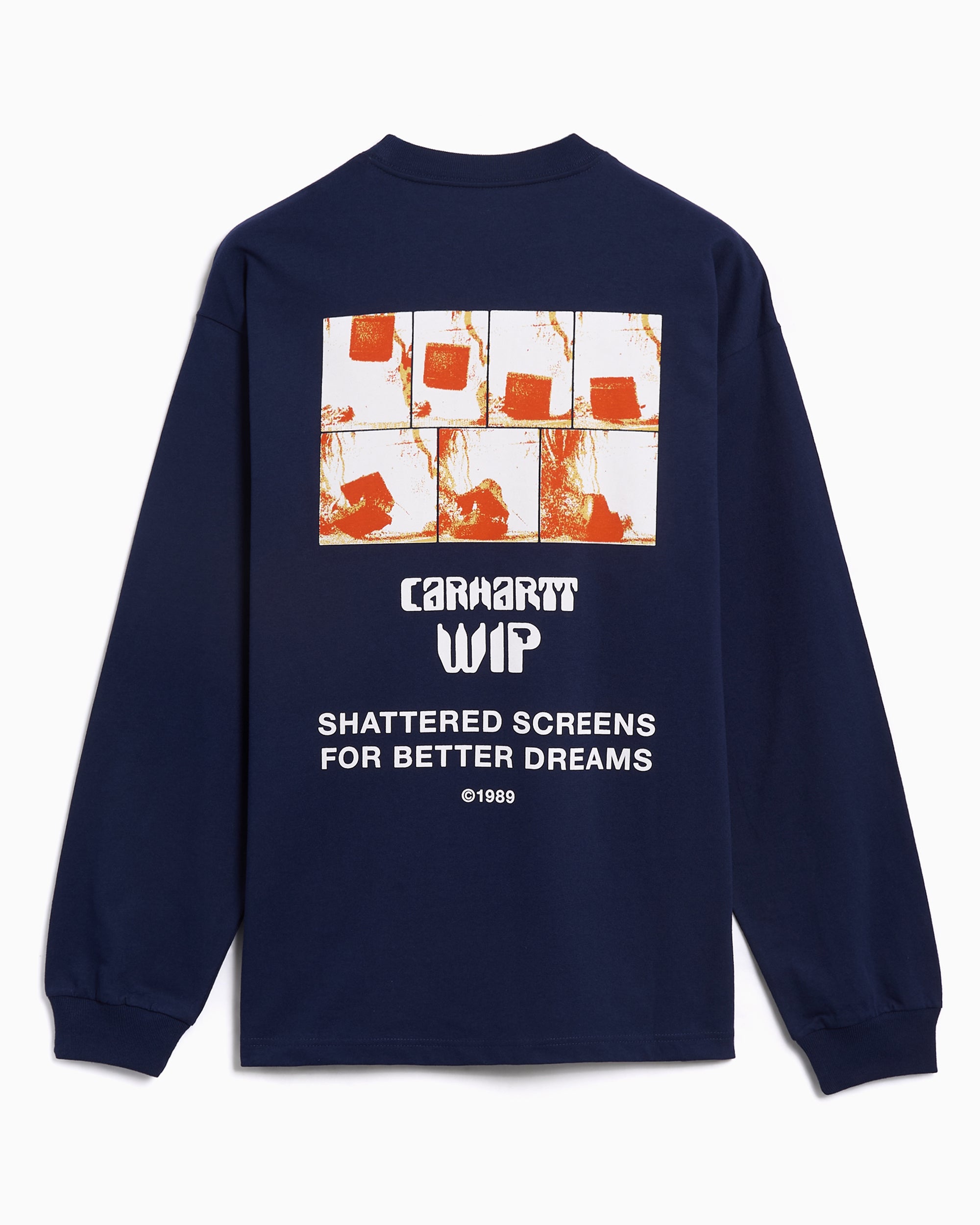 T-Shirts Carhartt WIP Better Dreams Long-Sleeved Relaxed Men's T-Shirt - I035458-VQXX