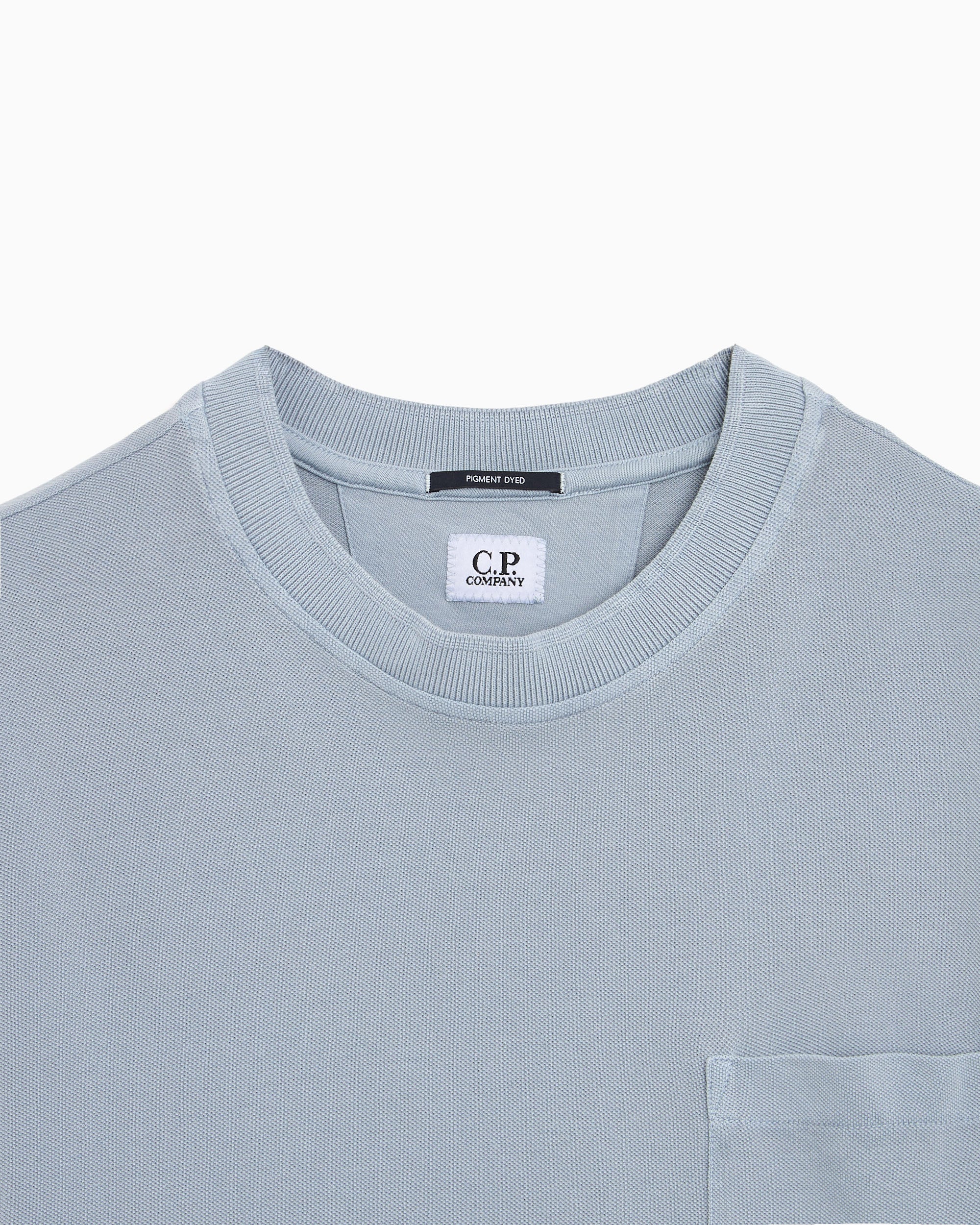 T-Shirts CP Company 24/1 Piquet Men's T-Shirt - 20CMTS173A005527S-809