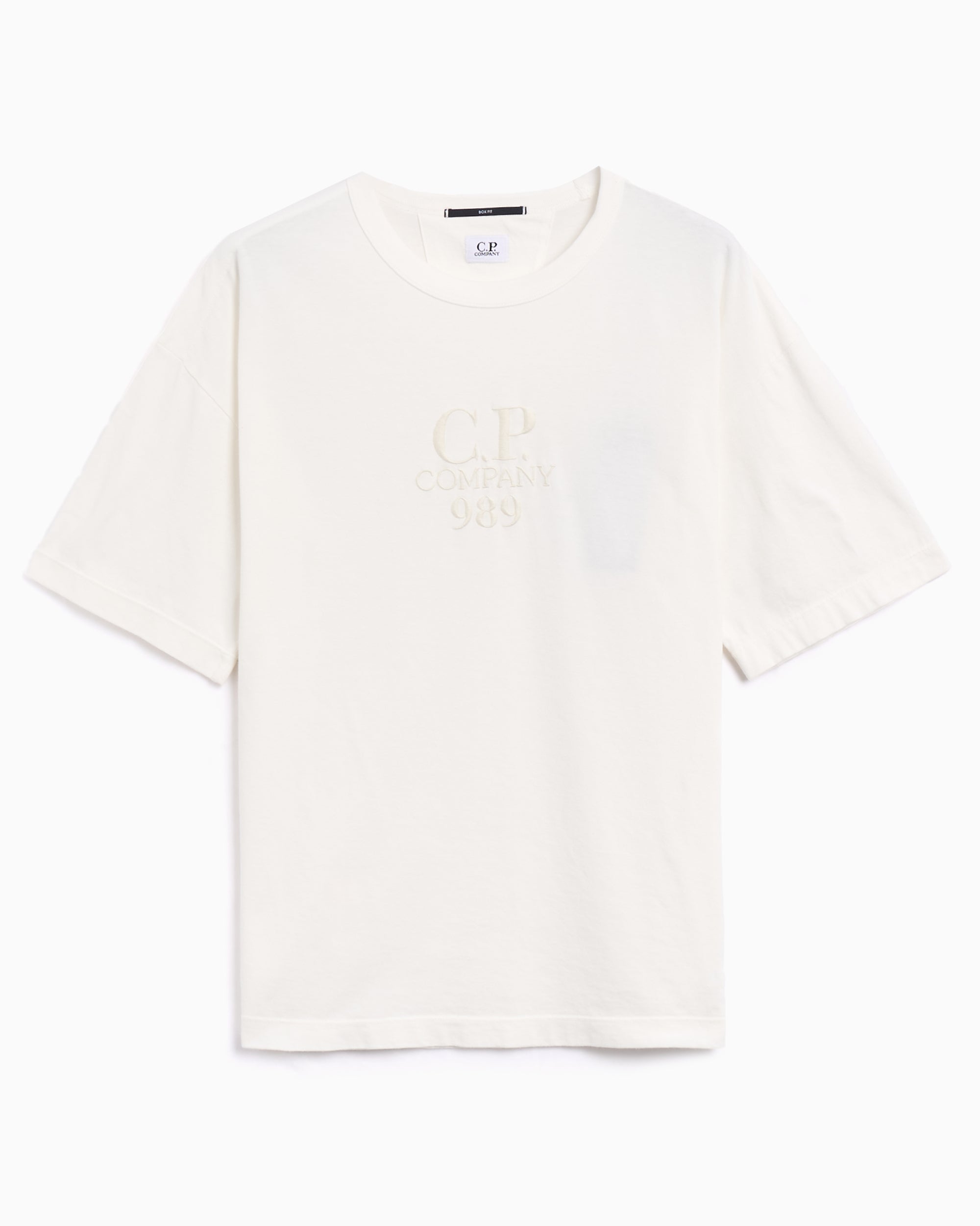 T-Shirts CP Company Logo Men's T-Shirt - 18CMTS284A005697G-103