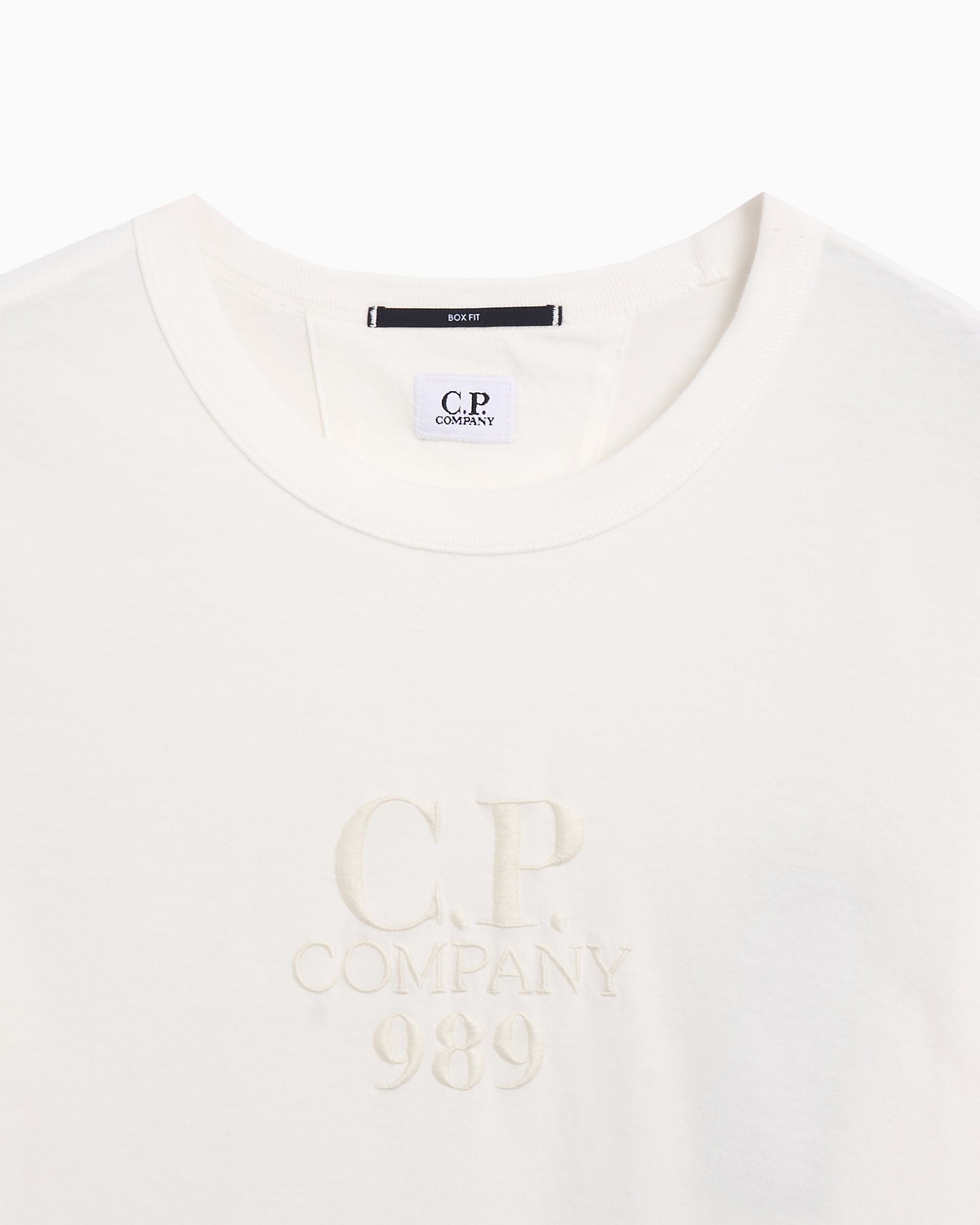 T-Shirts CP Company Logo Men's T-Shirt - 18CMTS284A005697G-103