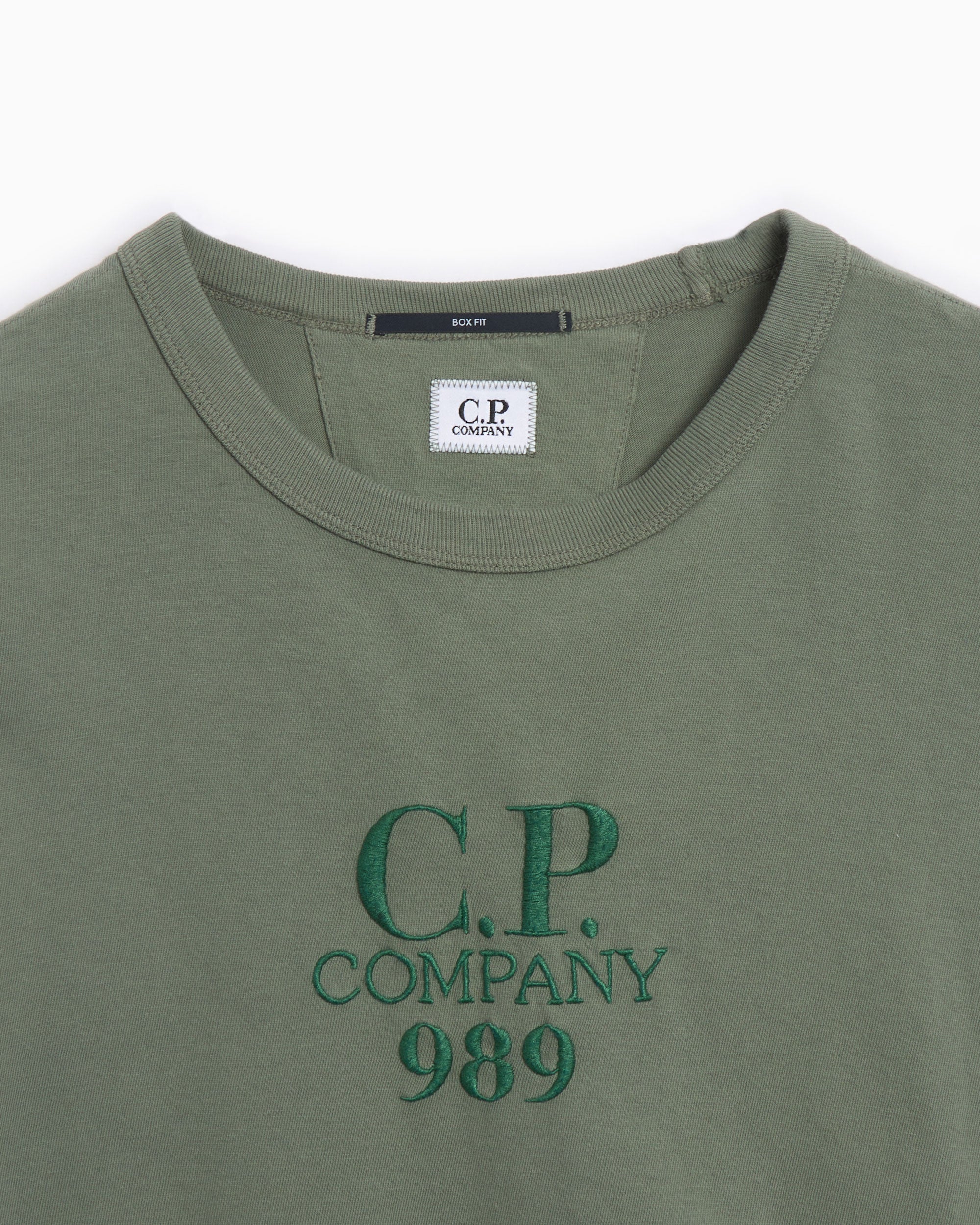 T-Shirts CP Company Men's Short Sleeve T-Shirt Men's T-Shirt - 18CMTS284A005697G-669