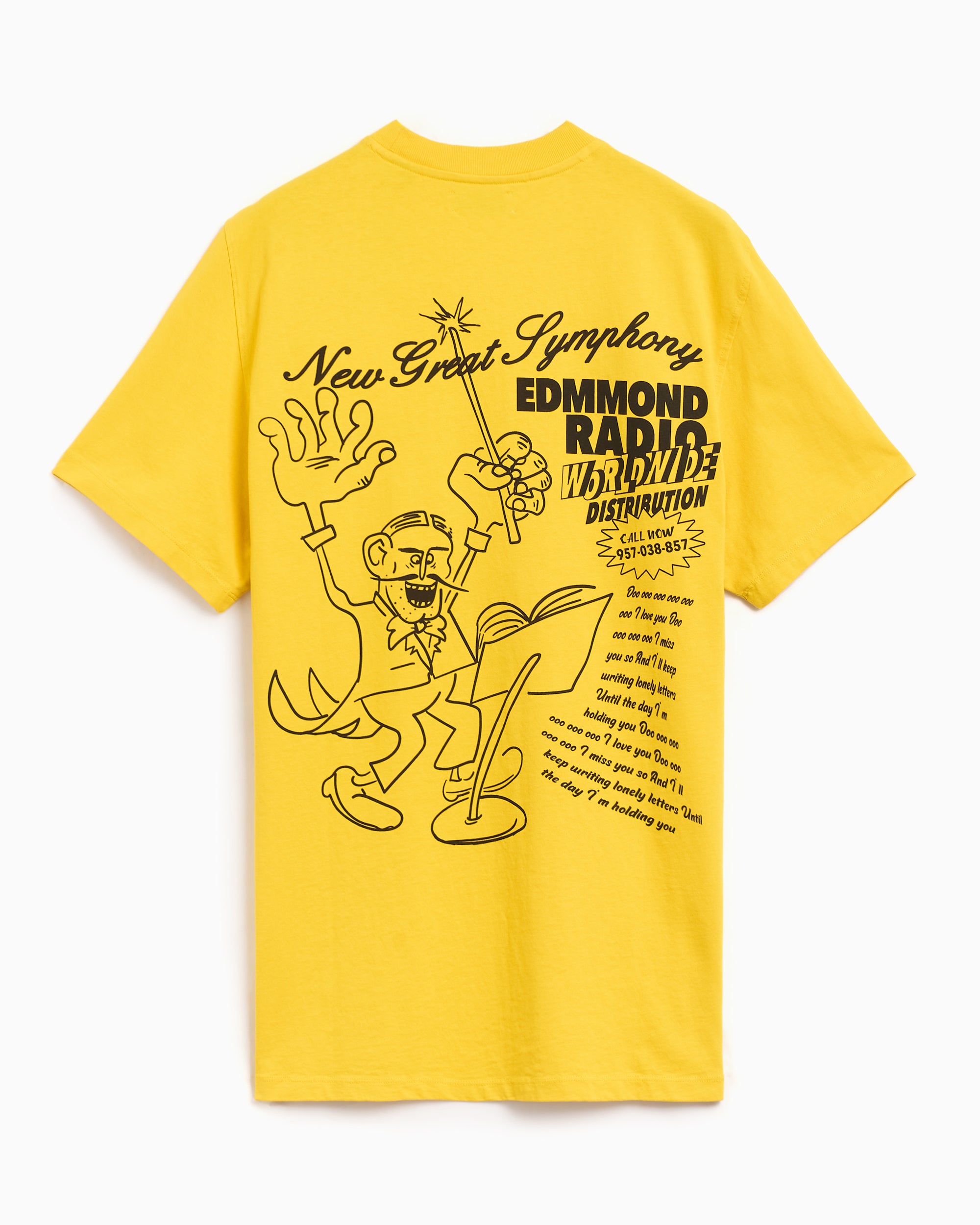 T-Shirts Edmmond Studios New Great Symphony Men's T-Shirt Men's T-Shirt - 324-30-19150