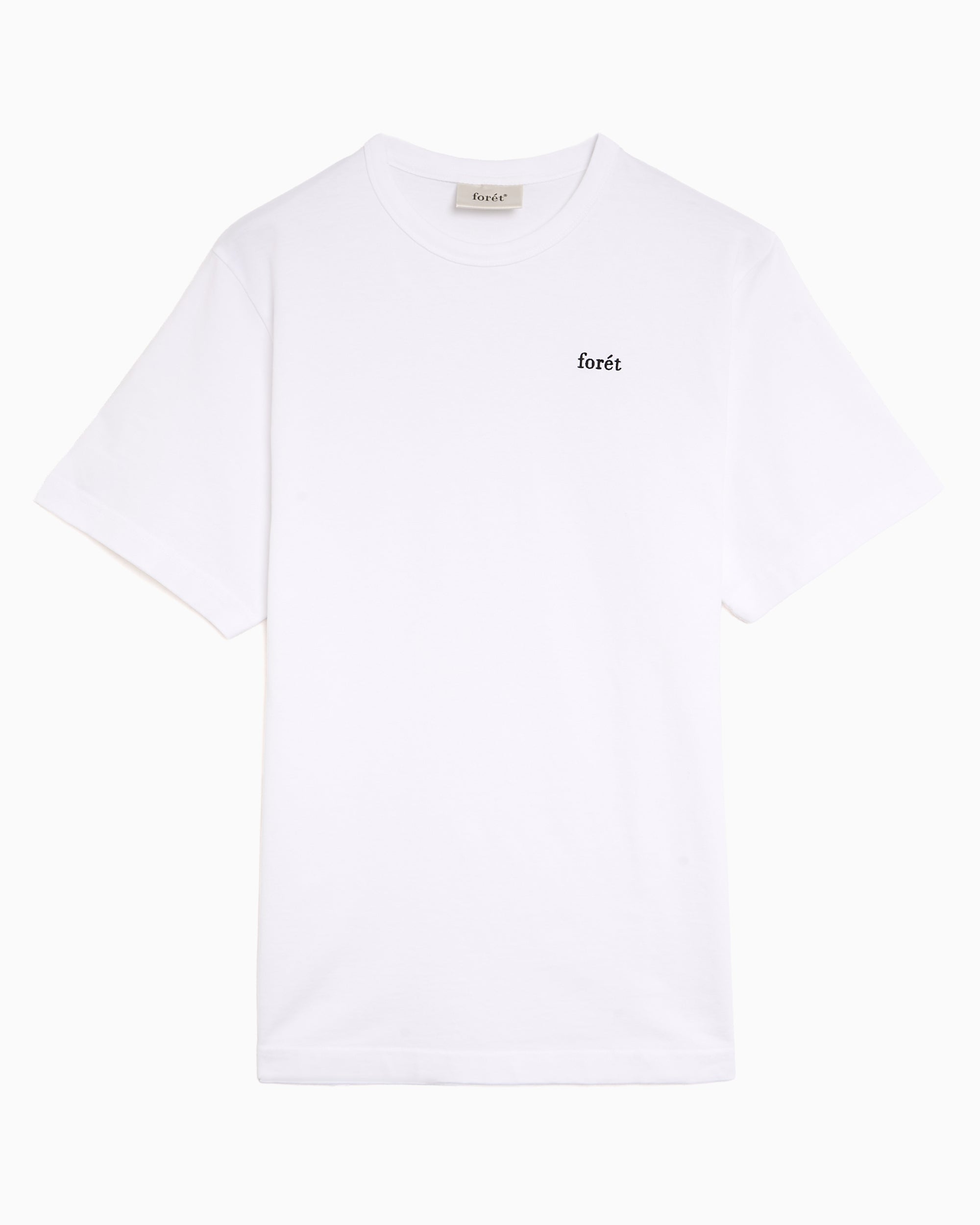 T-Shirts forét OAK Men's T-Shirt - F4013-WHITEBLACK