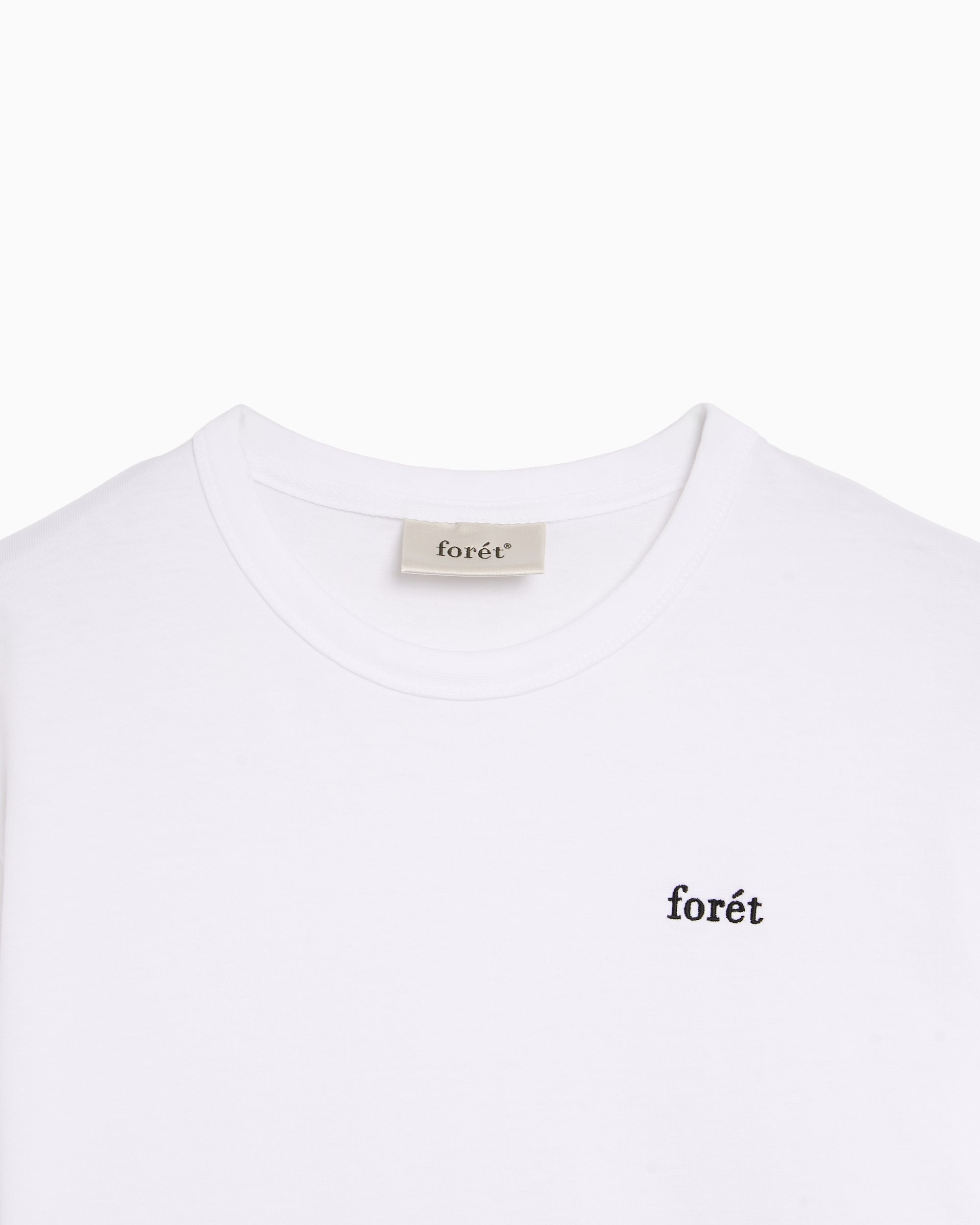 T-Shirts forét OAK Men's T-Shirt - F4013-WHITEBLACK