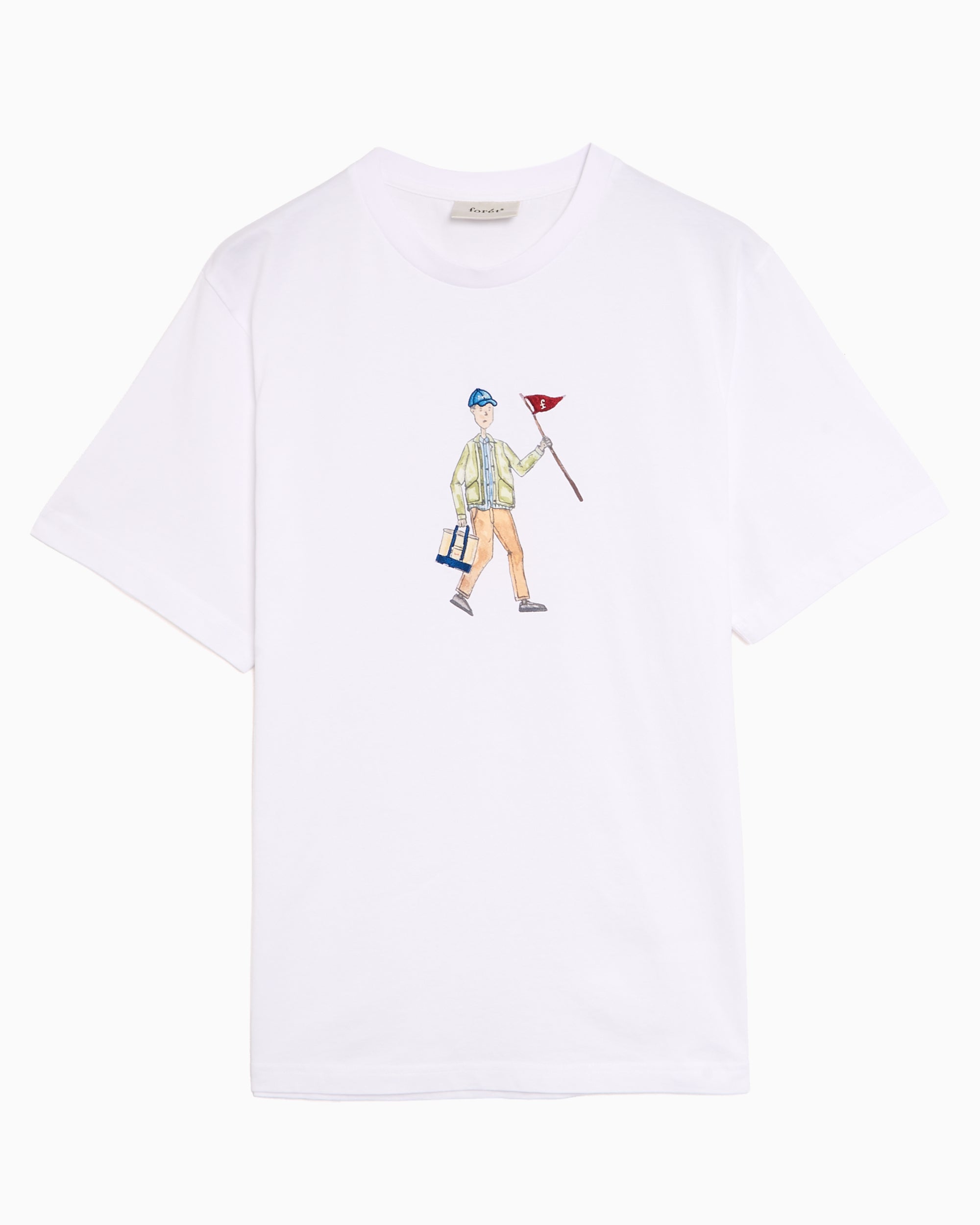 T-Shirts forét Patrol Men's T-Shirt - F1022-WHITE