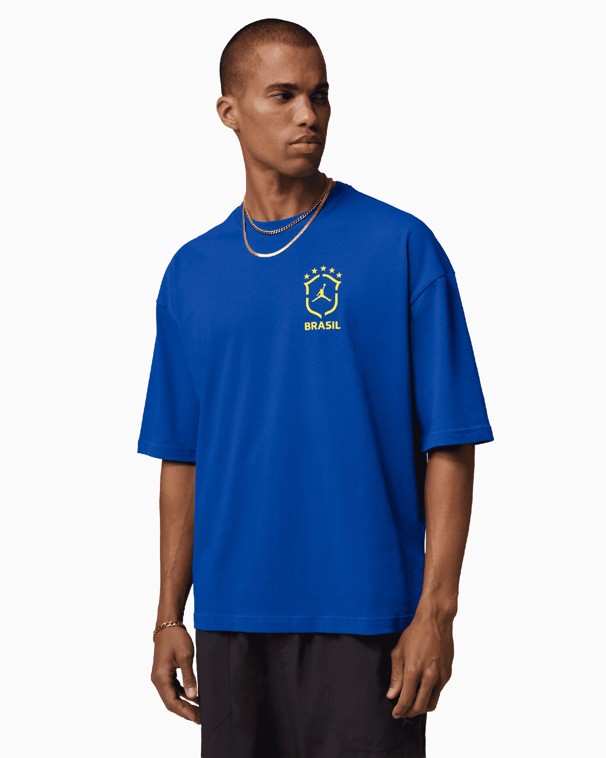 T-Shirts Jordan 85 Brasil Logo Oversize Men's T-Shirt - II5389-417