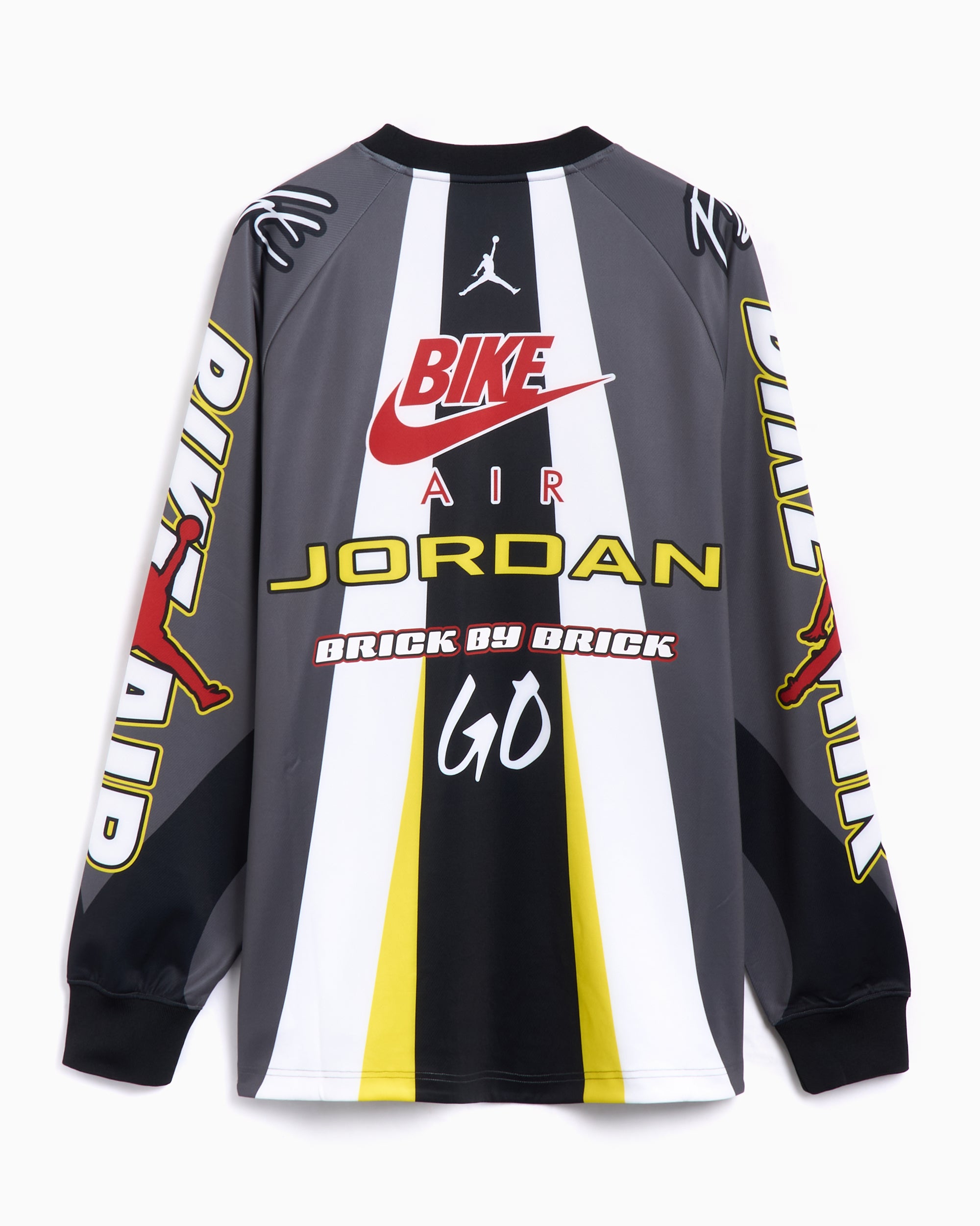 T-Shirts Jordan x Nigel Sylvester Bike Men's Long Sleeve T-Shirt Oversize Men's T-Shirt - HQ1729-068