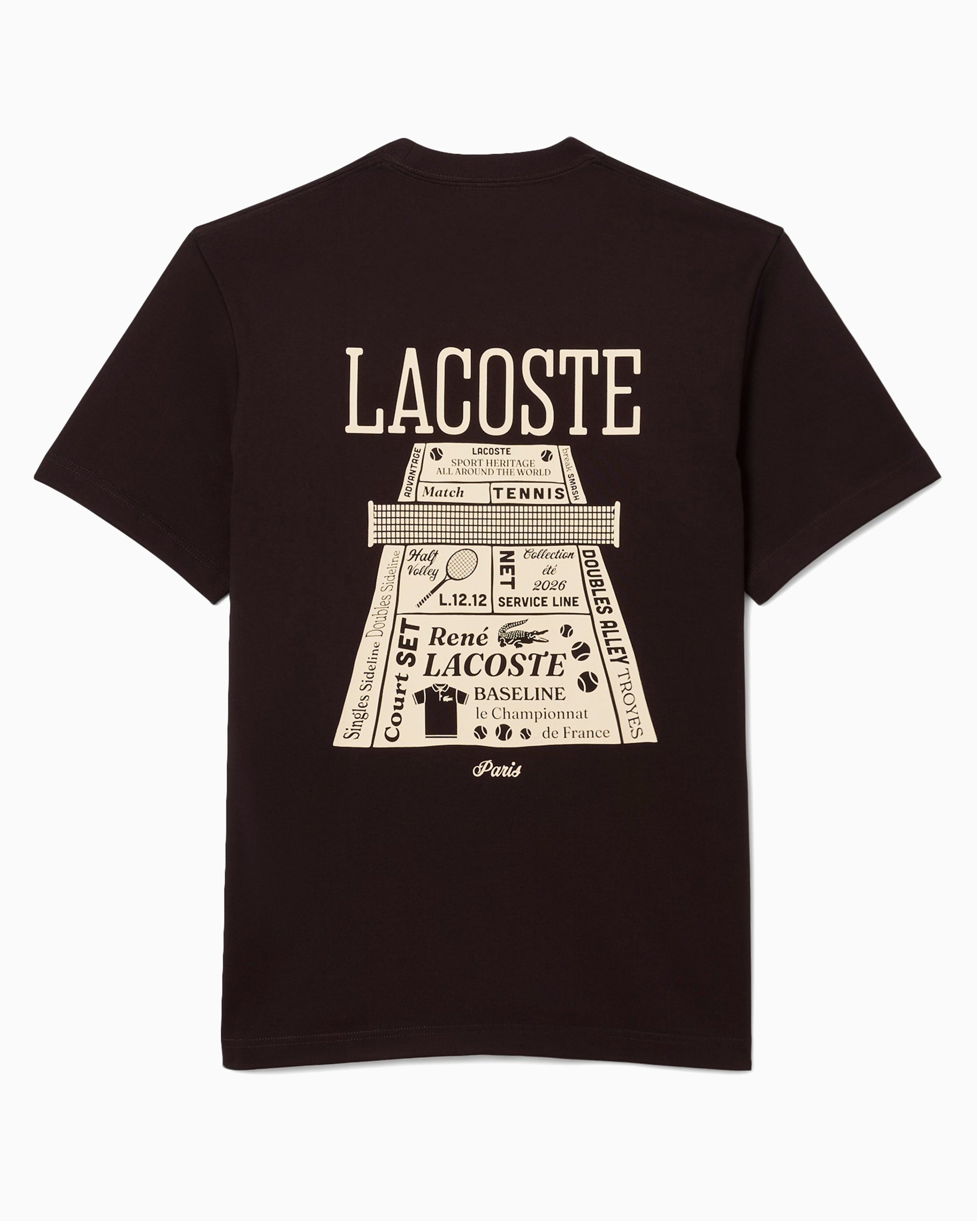 T-Shirts Lacoste Graphic Men's T-Shirt - TH0537-00-3LA