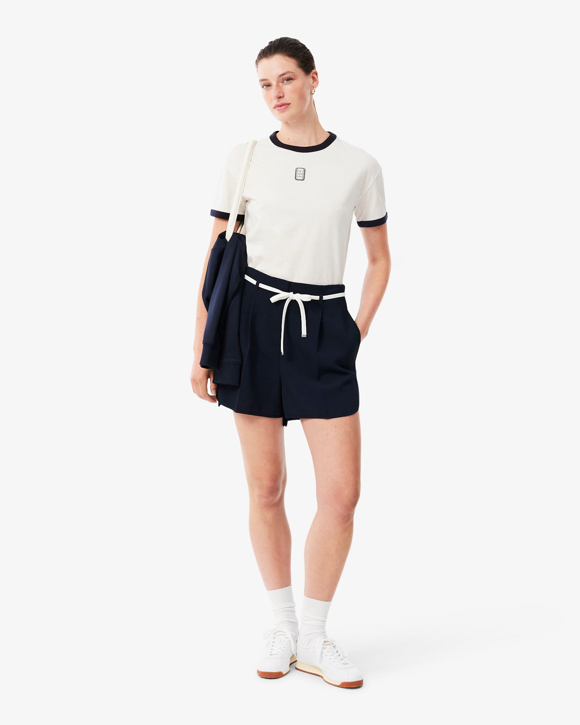 T-Shirts Lacoste Runway Logo Women's T-Shirt - TF8124-00-M4U