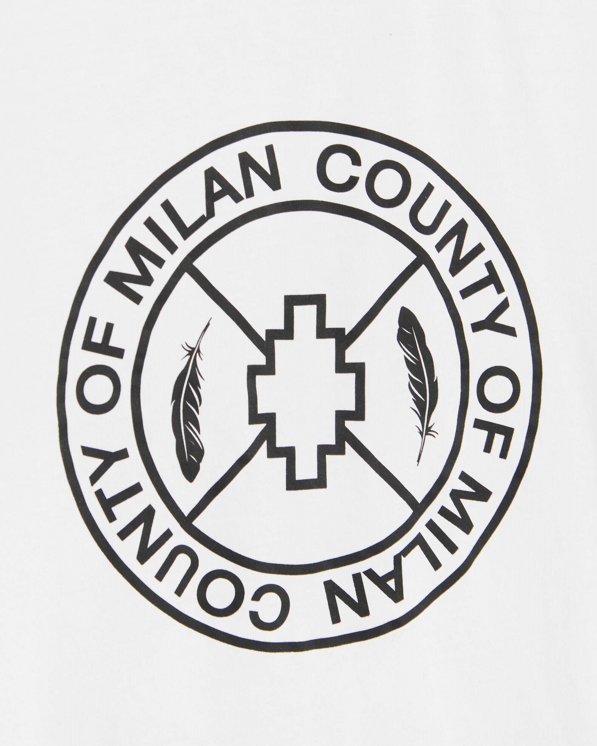 T-Shirts Marcelo Burlon County Of Milan Skate Cross Men's Regular T-Shirt - CMAA018S22JER0110110