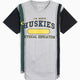 Needles 7 Cut College Relaxed met grafisch T-Shirt Unisex