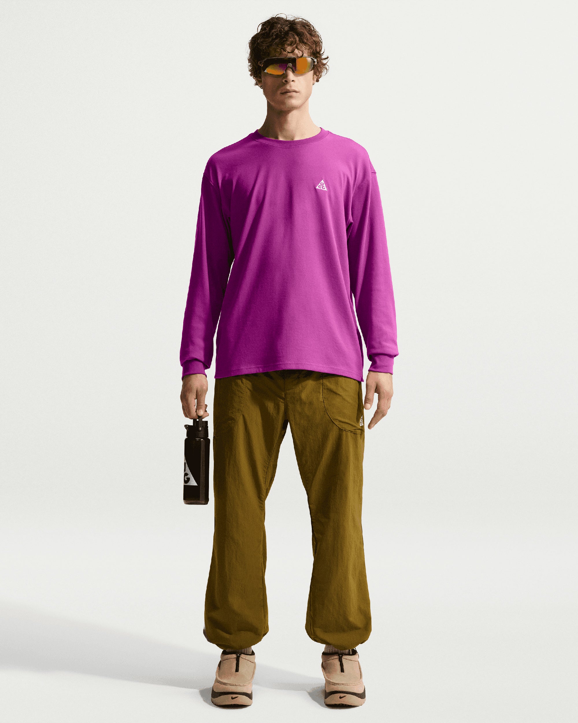 T-Shirts Nike ACG Logo Long-Sleeved Relaxed Men's T-Shirt - FQ3738-506