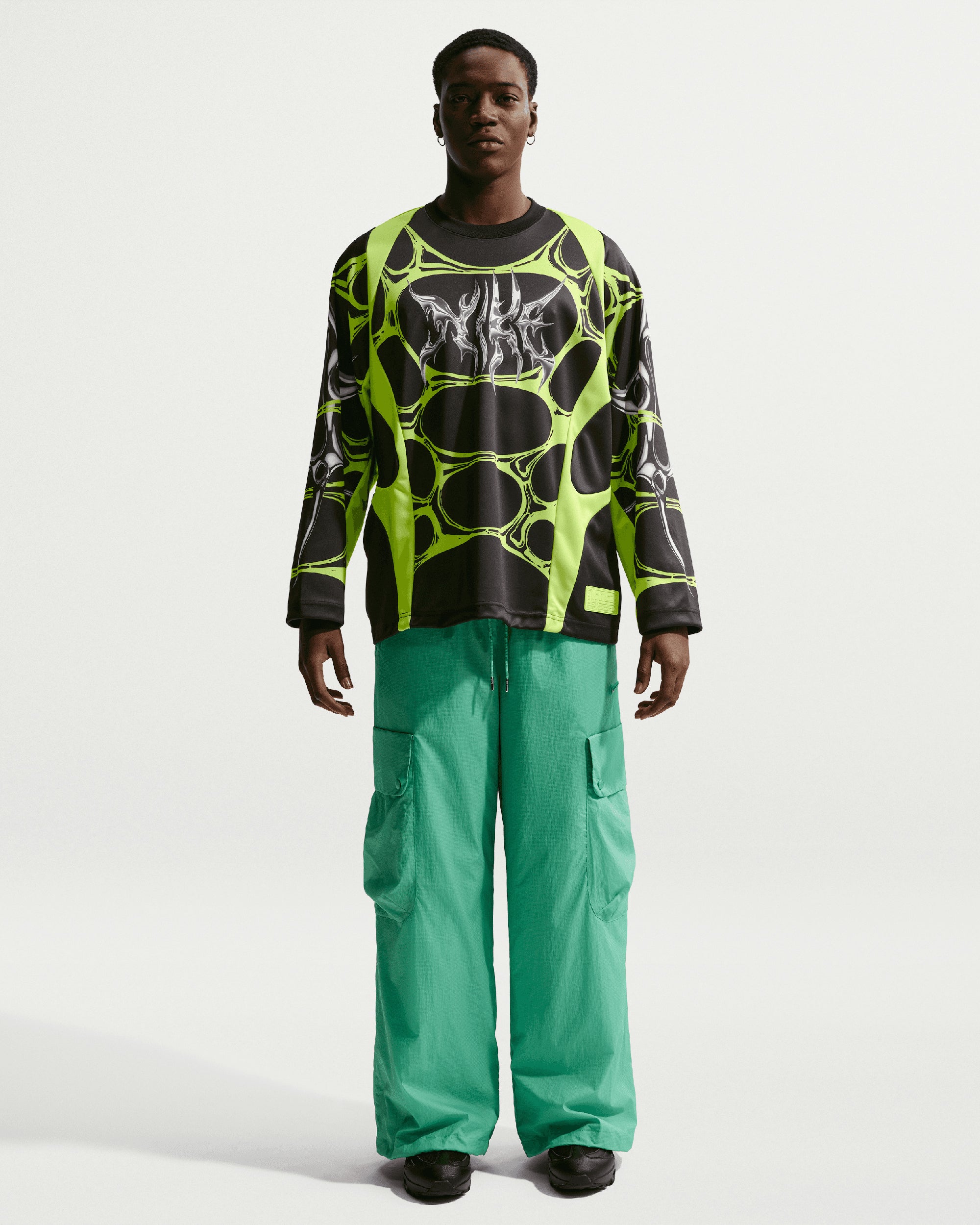 T-Shirts Nike Project F.R.O.G. Jelly Cage Graphic Long-Sleeved Oversize Men's Jersey T-Shirt - IF1294-010