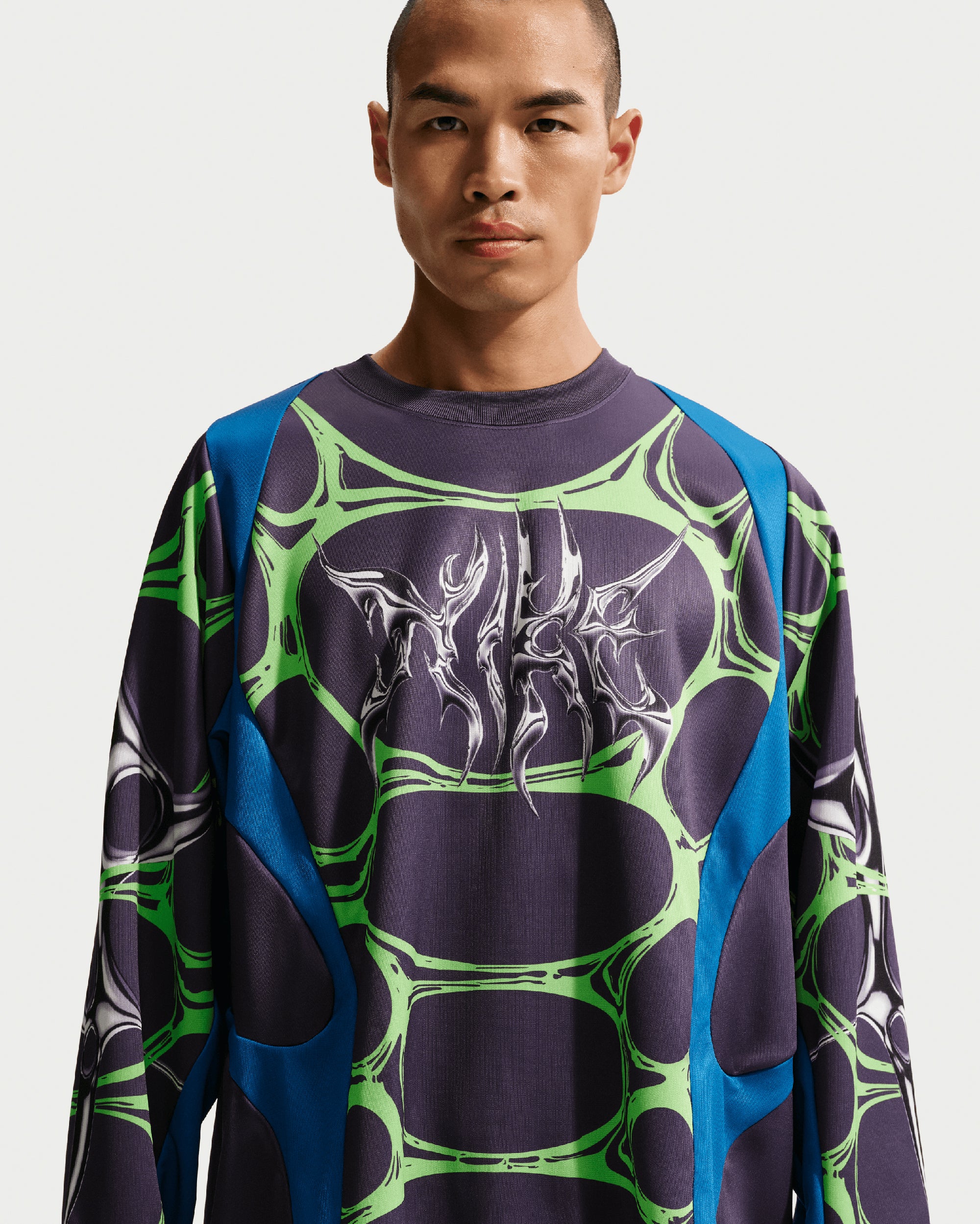 T-Shirts Nike Project F.R.O.G. Jelly Cage Graphic Long-Sleeved Oversize Men's Jersey T-Shirt - IF1294-490