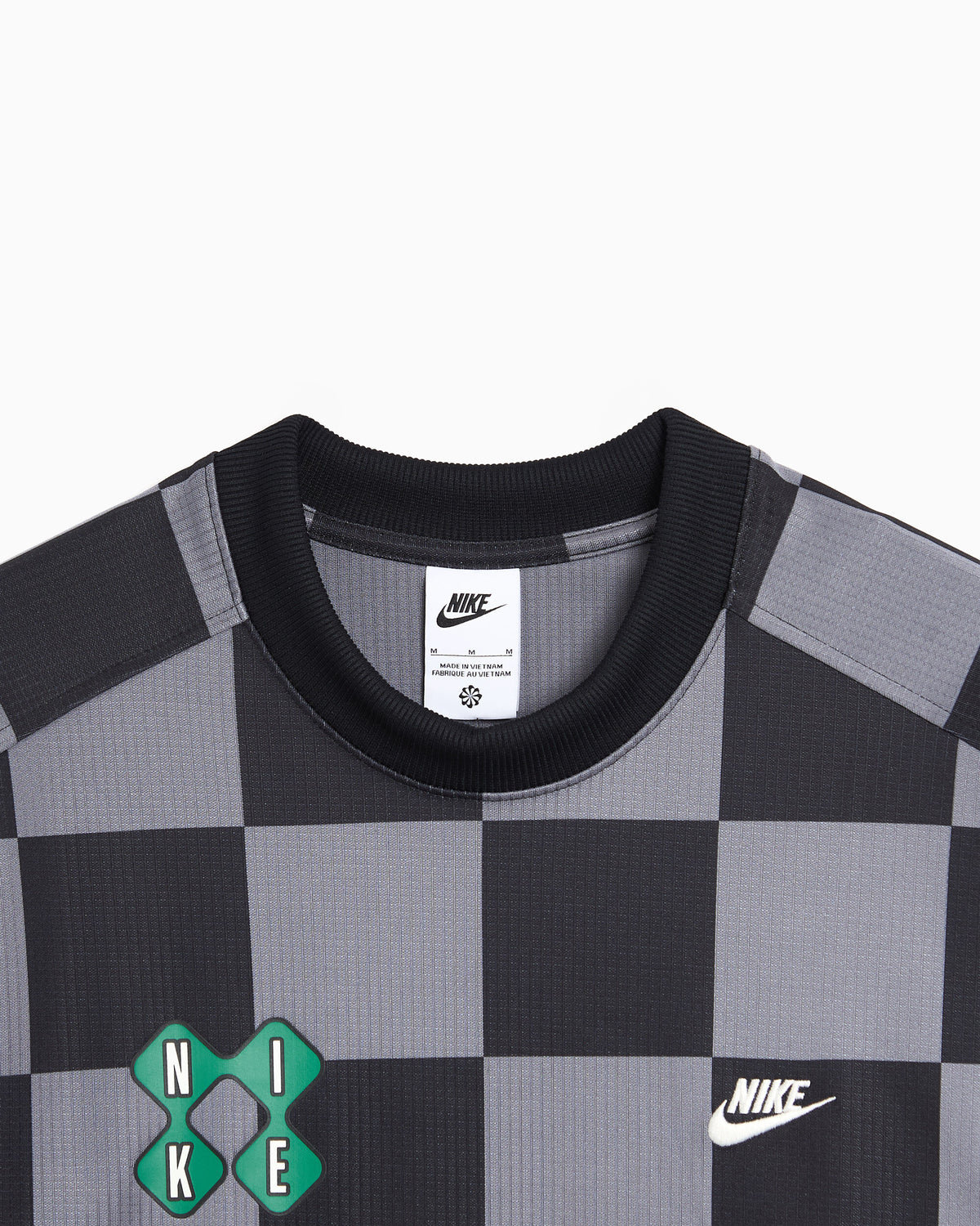 T-Shirts Nike Sportswear Club Goalie Plaid Long-Sleeved Relaxed Men's Jersey T-Shirt - II4367-084