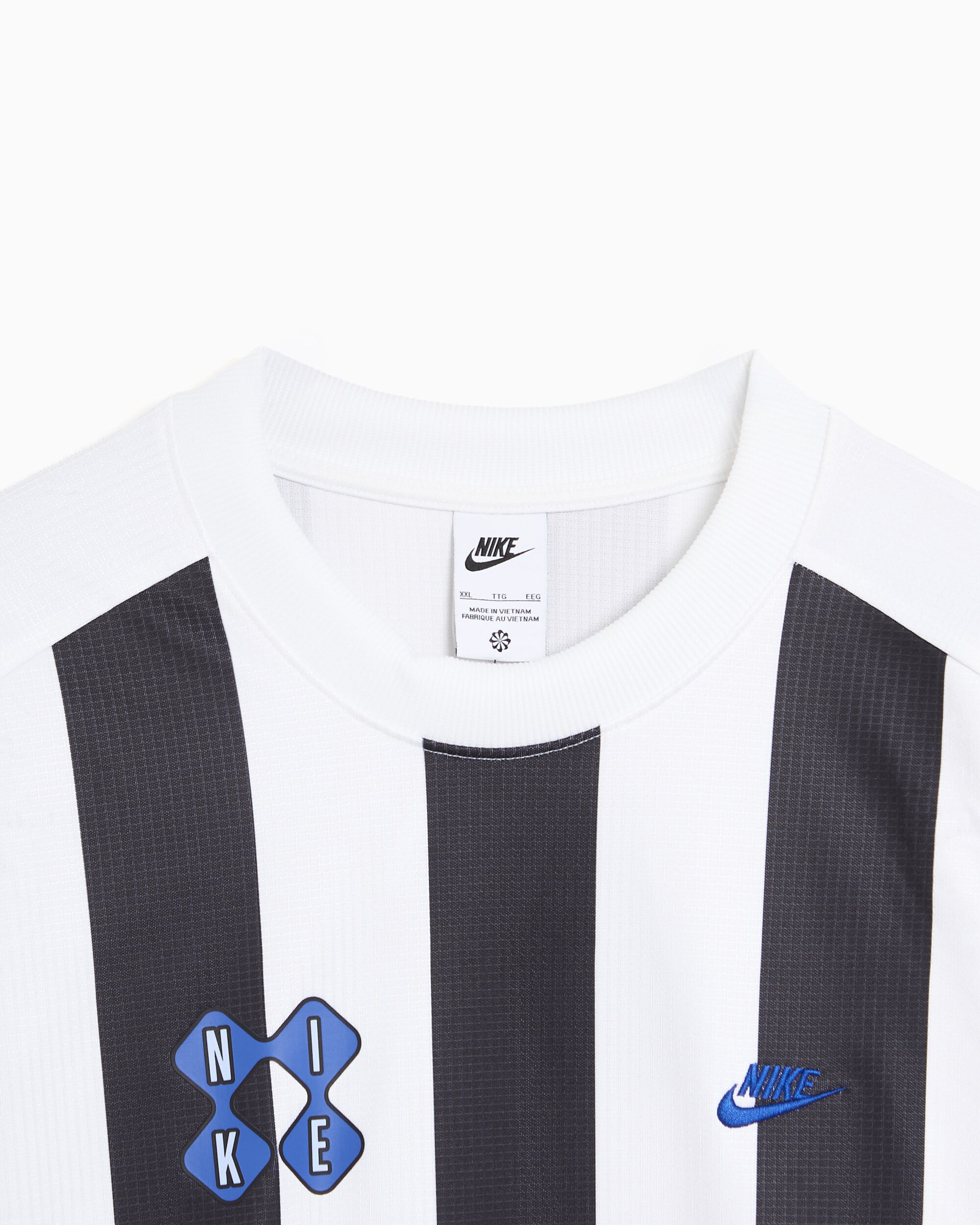 T-Shirts Nike Sportswear Club Goalie Striped Long-Sleeved Relaxed Men's Jersey T-Shirt - II4365-010